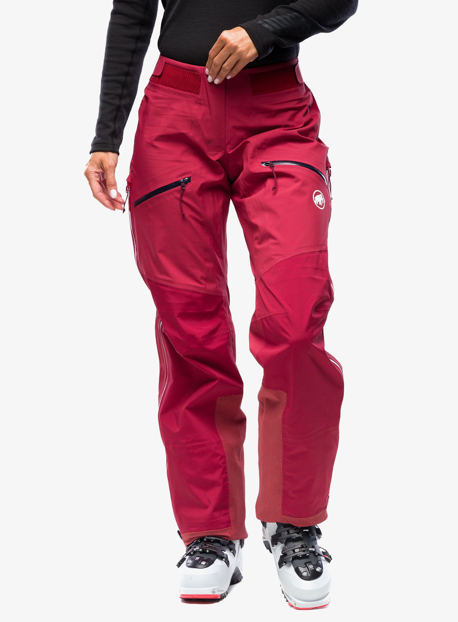 Kalhoty dámské Mammut Taiss Pro HS Pants - blood red