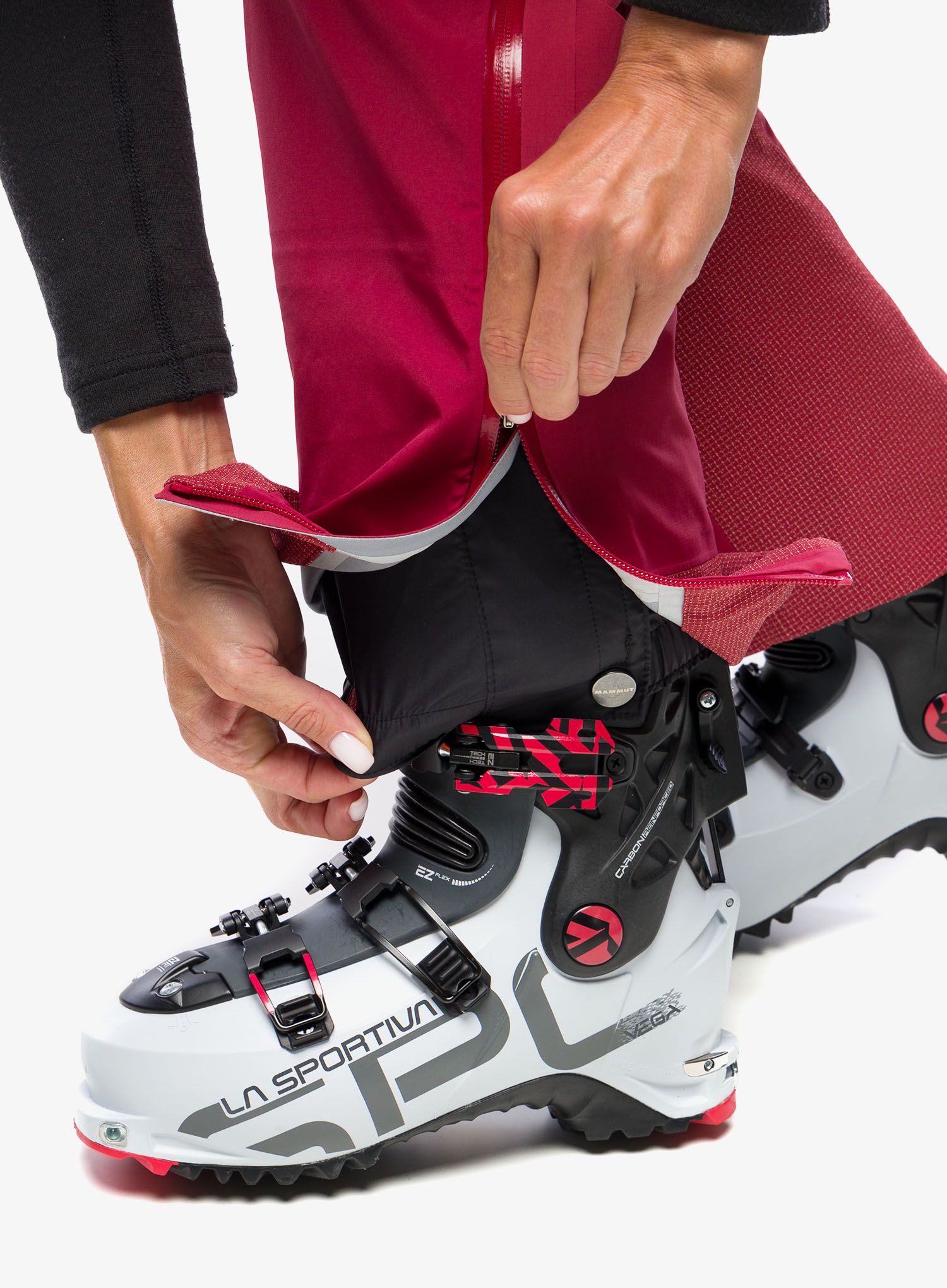 Kalhoty dámské Mammut Taiss Pro HS Pants - blood red