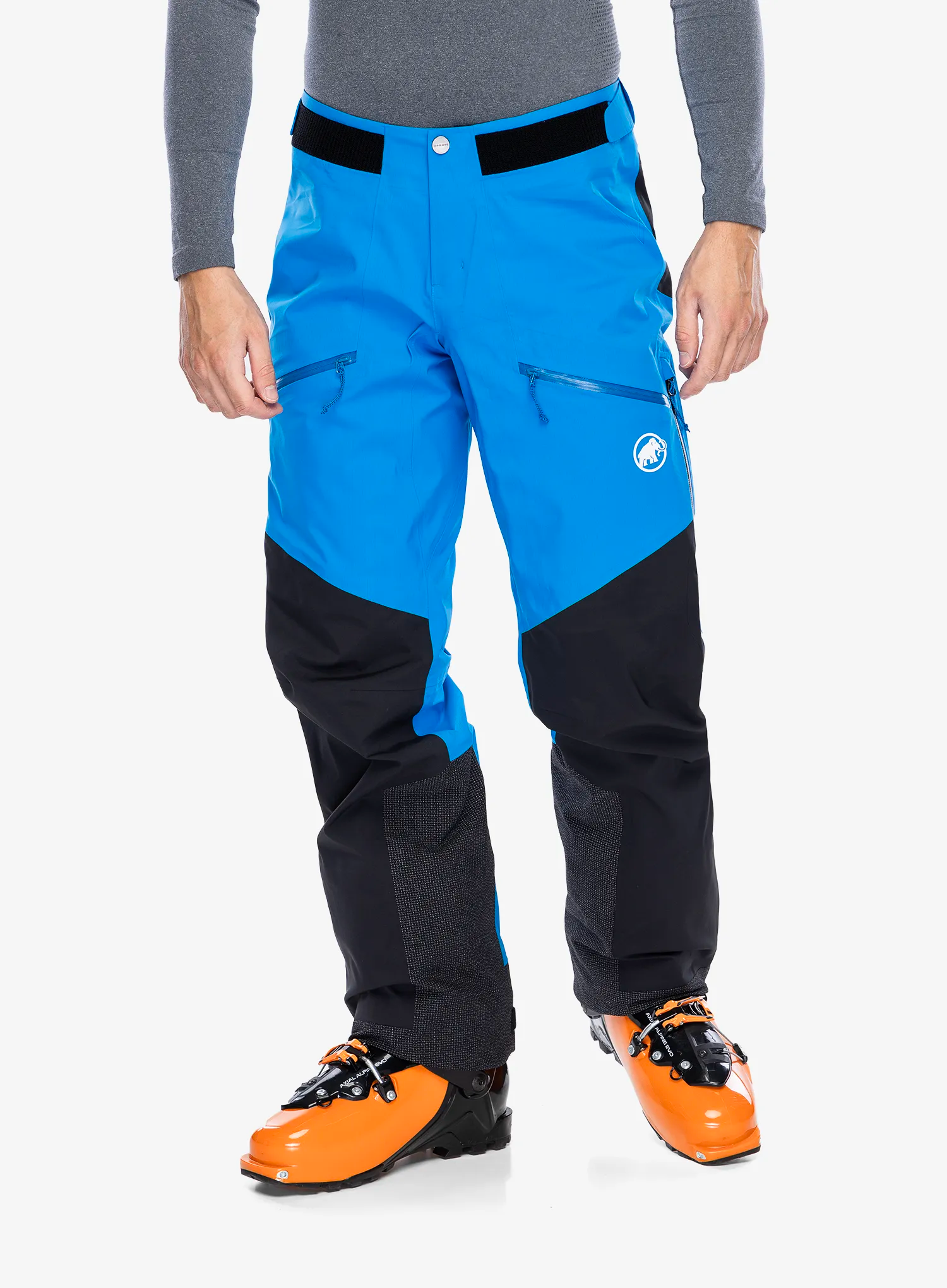 Membránové kalhoty Mammut Taiss Pro HS Pants - glacier blue/black