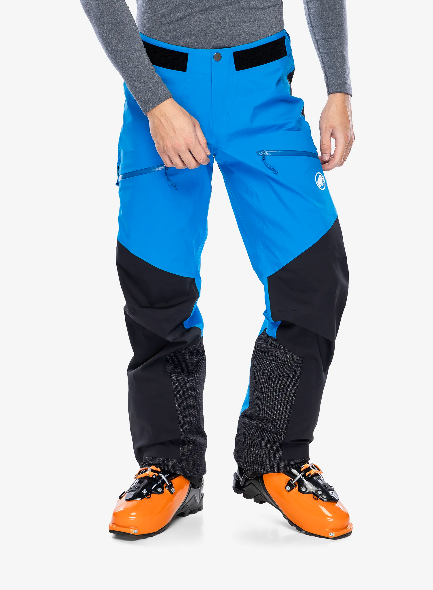 Membránové kalhoty Mammut Taiss Pro HS Pants - glacier blue/black