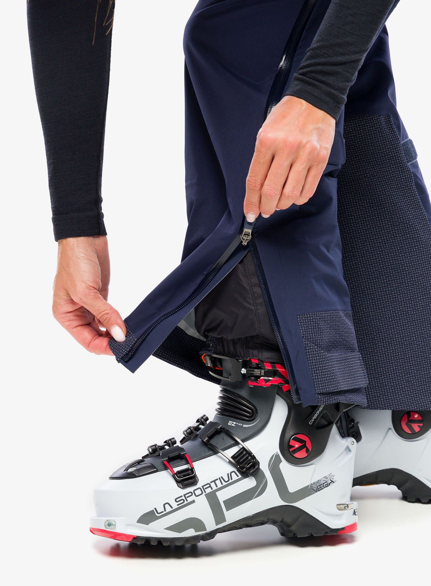 Nepromokavé kalhoty dámské Mammut Taiss Pro HS Pants - marine