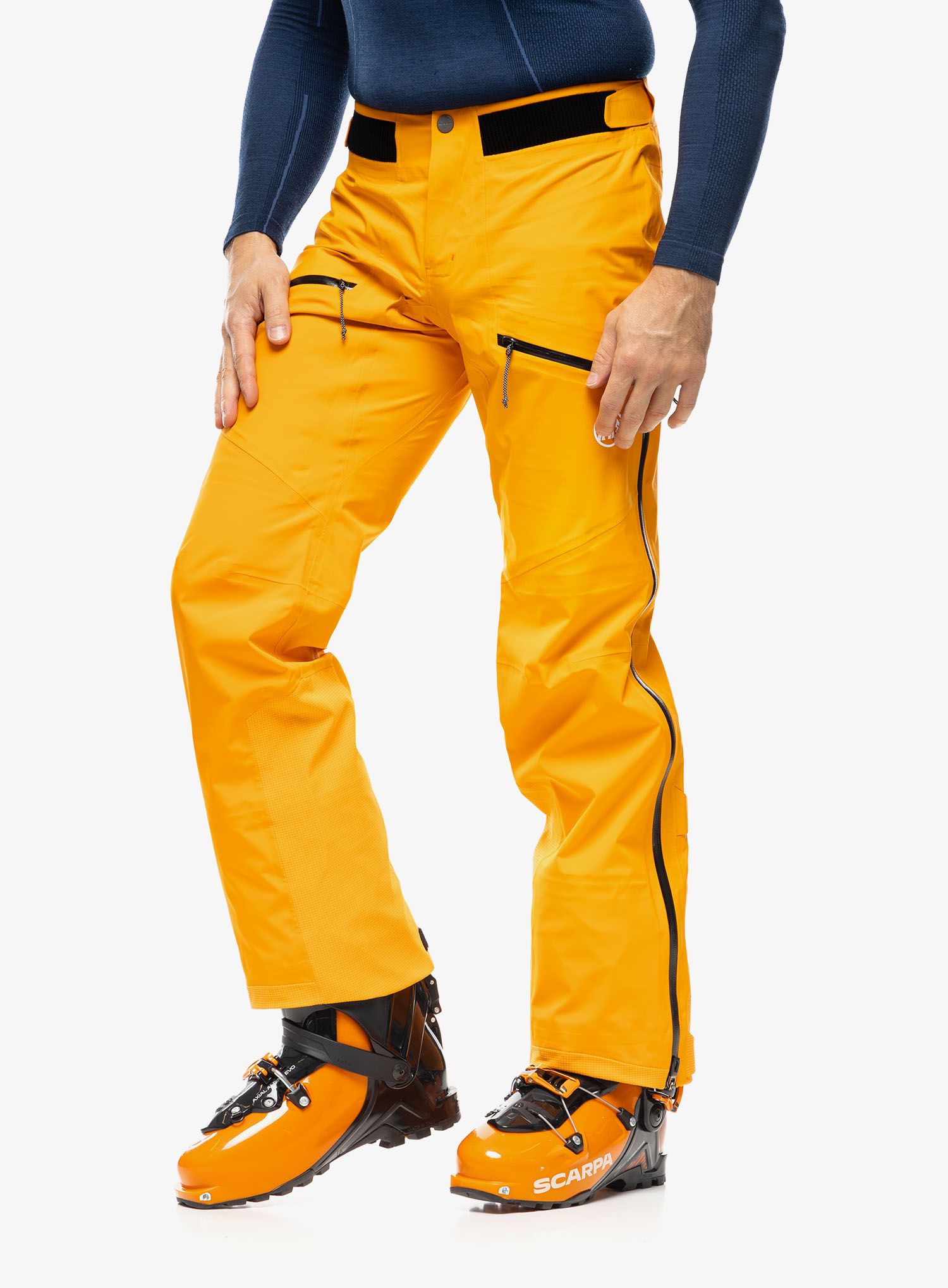 Kalhoty s membránou Mammut Taiss Pro HS Pants - tangerine
