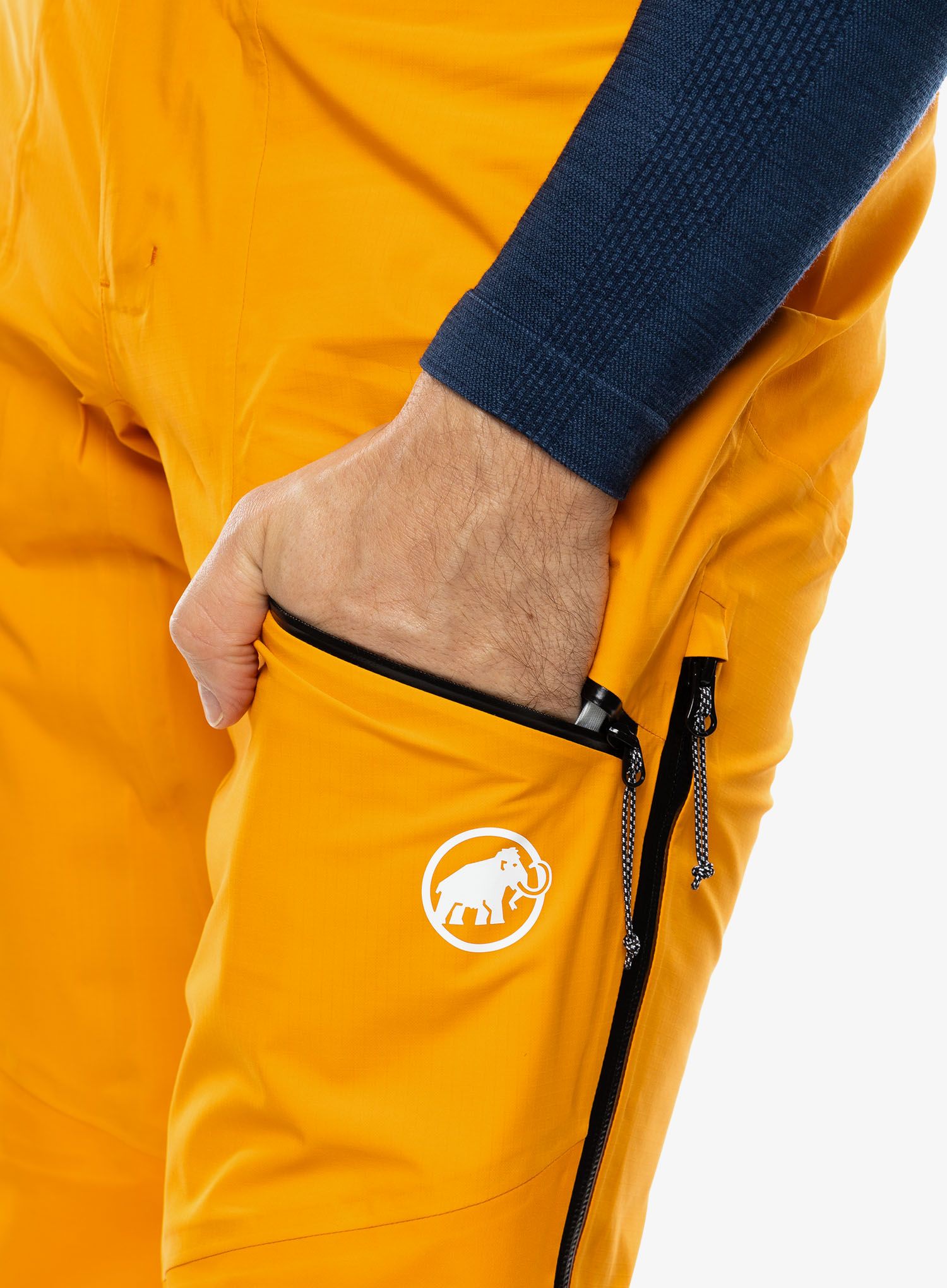 Kalhoty s membránou Mammut Taiss Pro HS Pants - tangerine