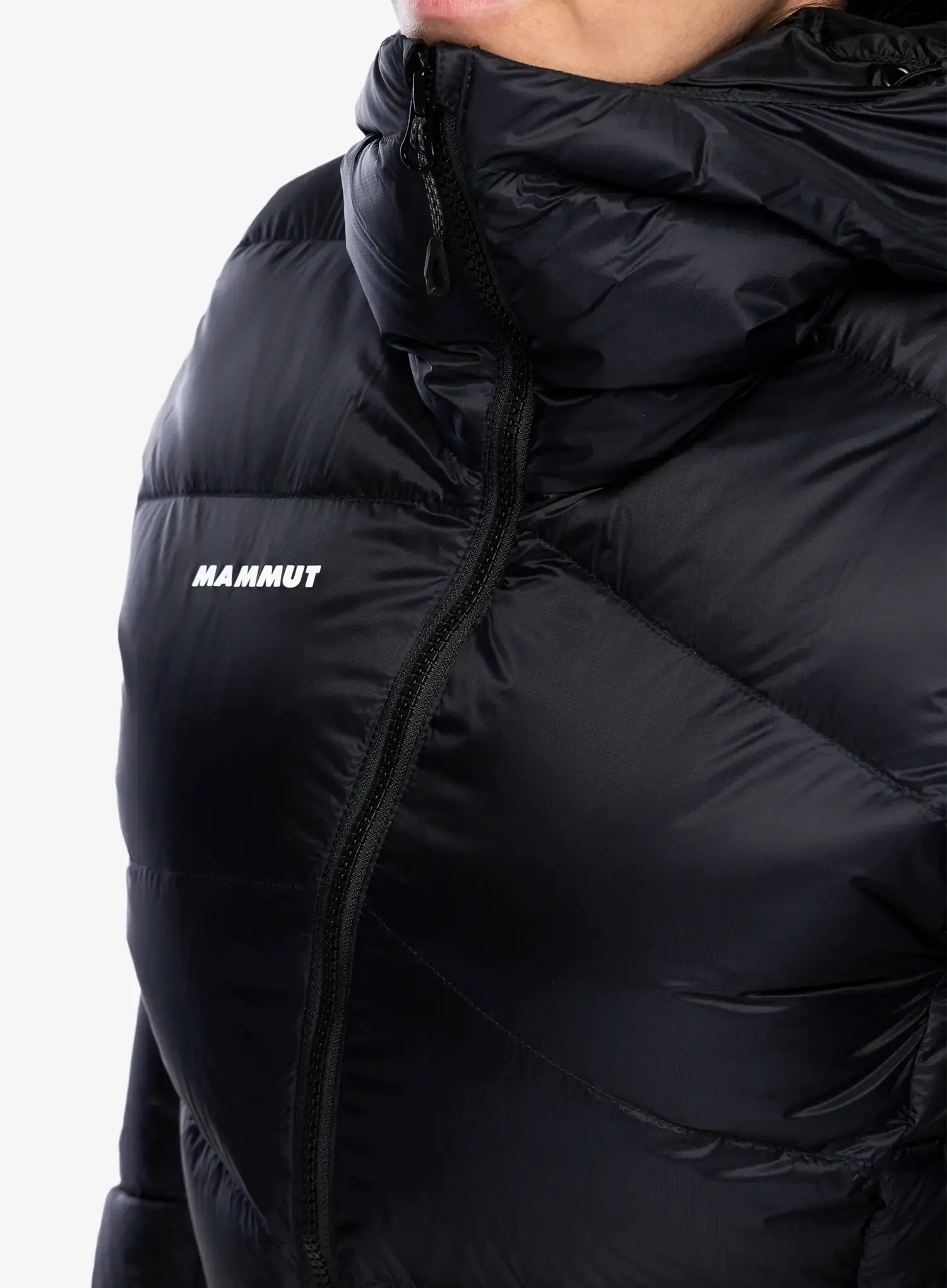 Dámská péřová bunda Mammut Taiss Pro IN Hooded Jacket - black