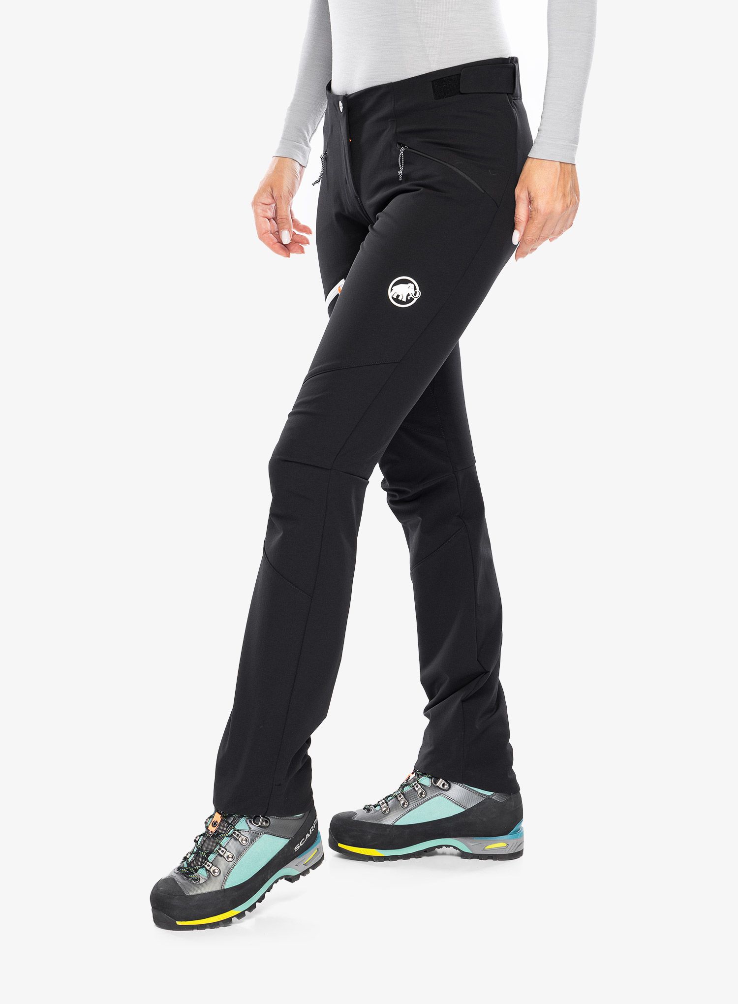 Softshellové kalhoty dámské Mammut Taiss SO Pants - black