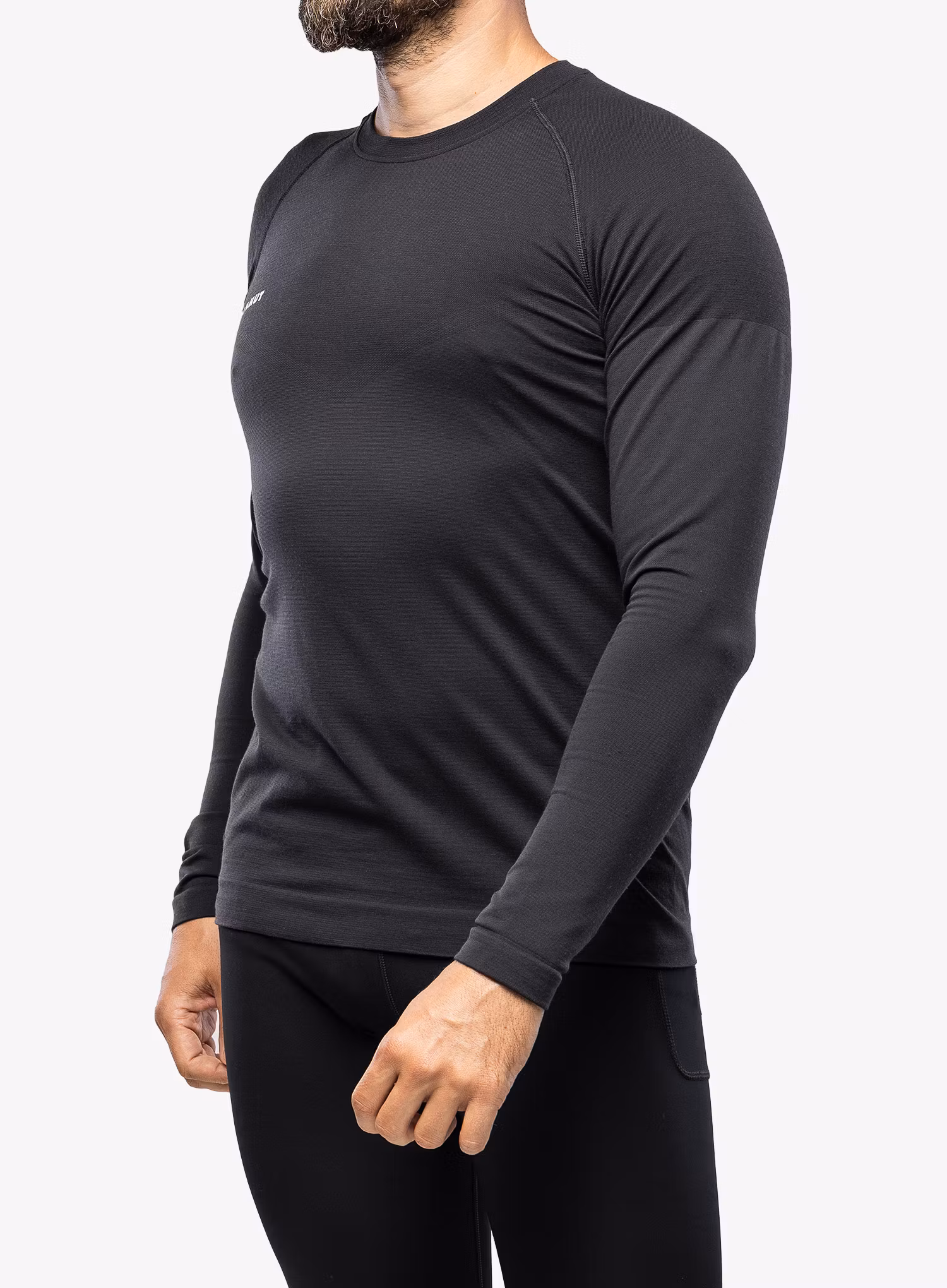 Funkční mikina Mammut Trift Longsleeve - black