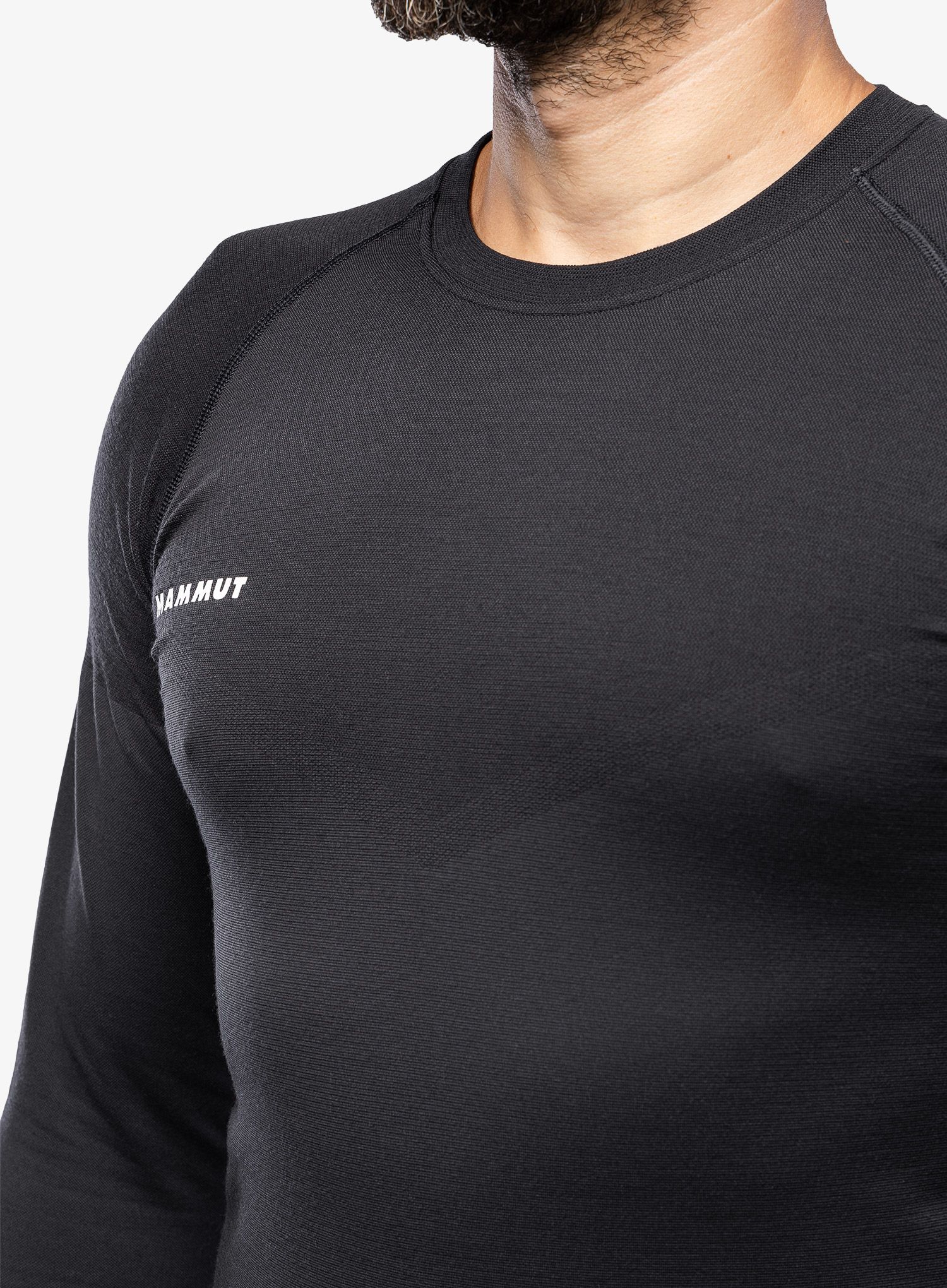 Funkční mikina Mammut Trift Longsleeve - black