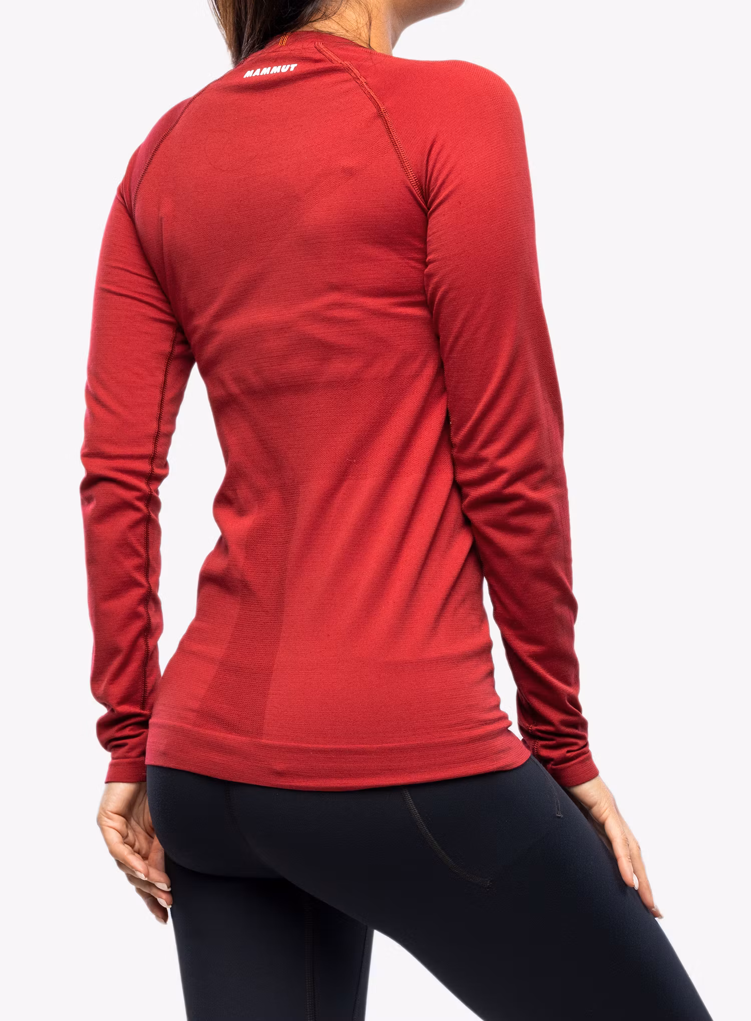 Funkční mikina dámská Mammut Trift Longsleeve - blood red