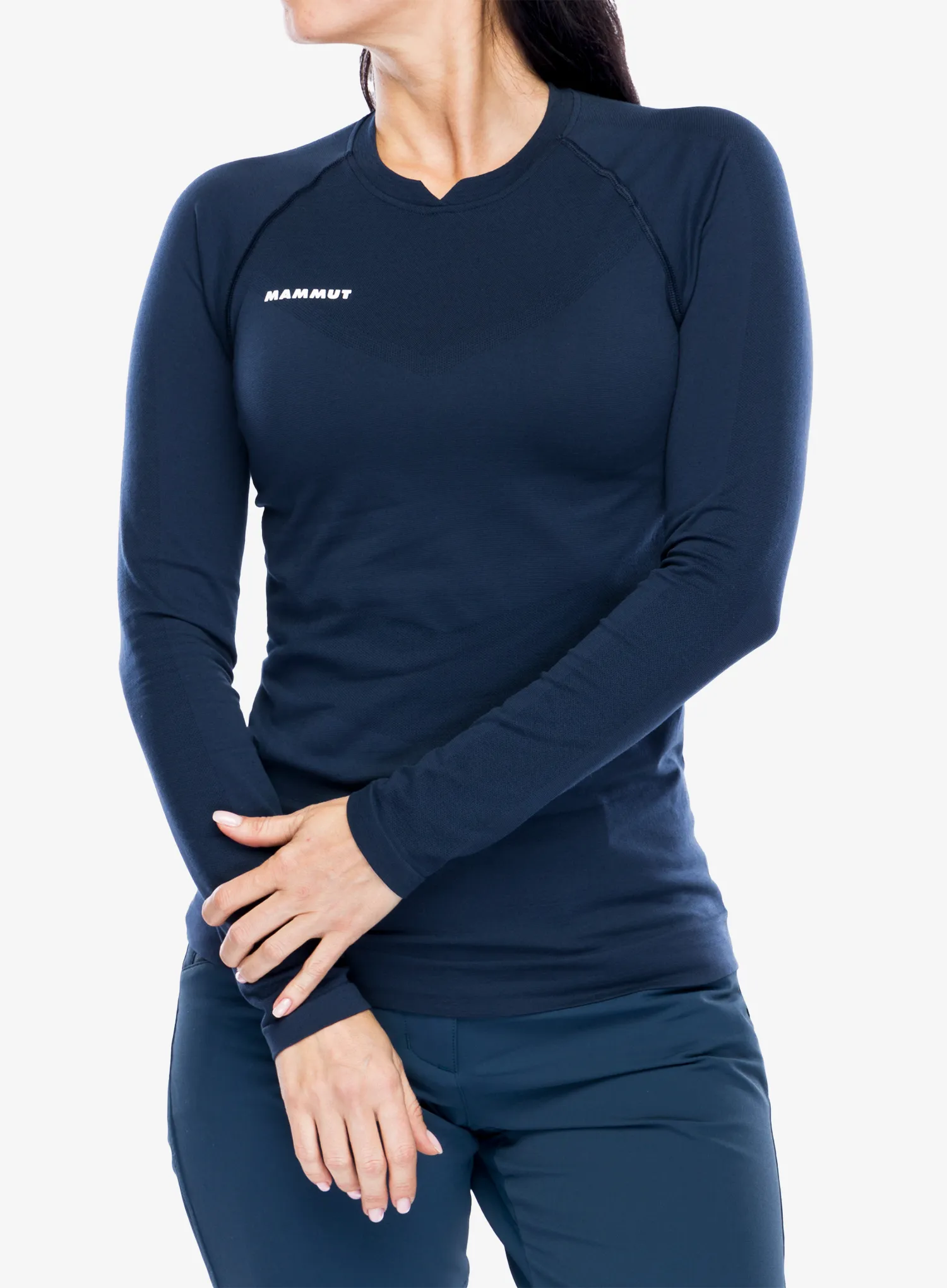 Dámská funkční mikina Mammut Trift Longsleeve - marine