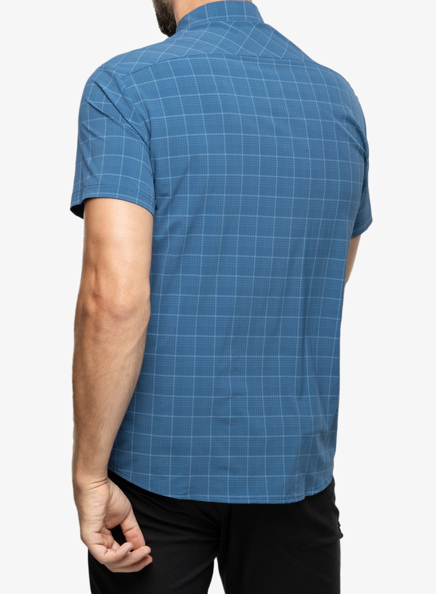 Pánská turistická košile Mammut Trovat Trail Shirt - deep ice