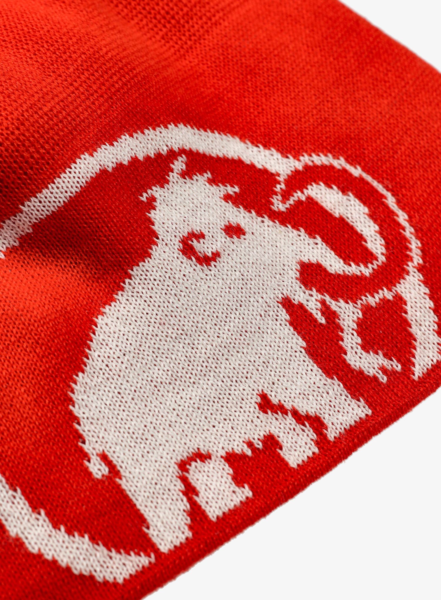 Zimní čepice Mammut Tweak Beanie - mammut red/white
