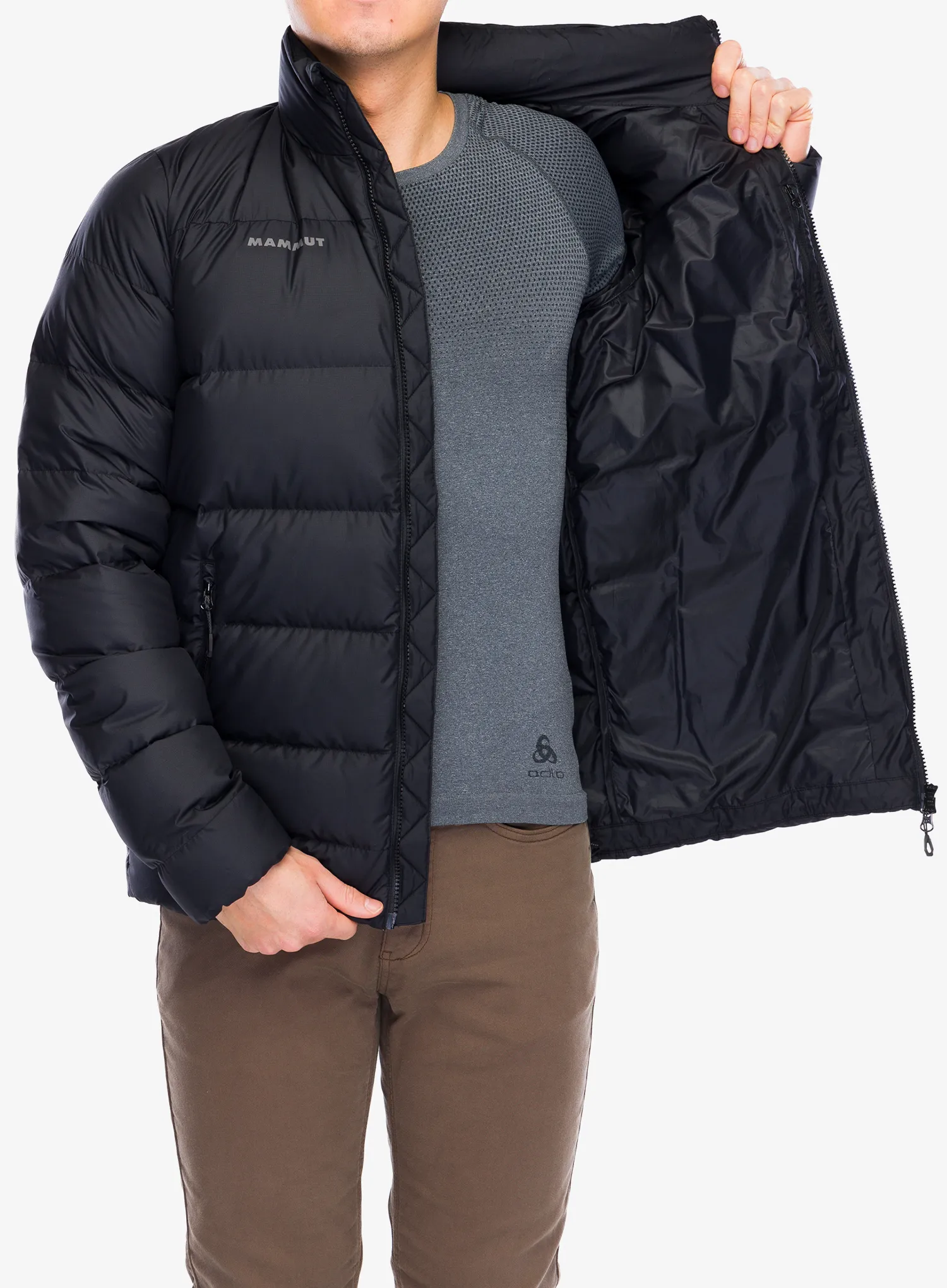 Péřová bunda Mammut Whitehorn IN Jacket - black