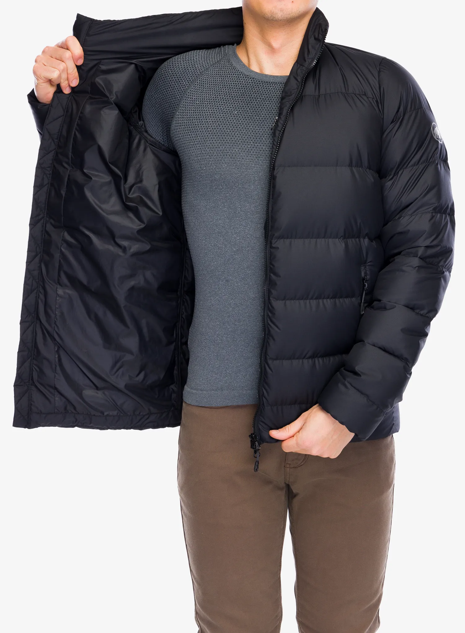 Péřová bunda Mammut Whitehorn IN Jacket - black