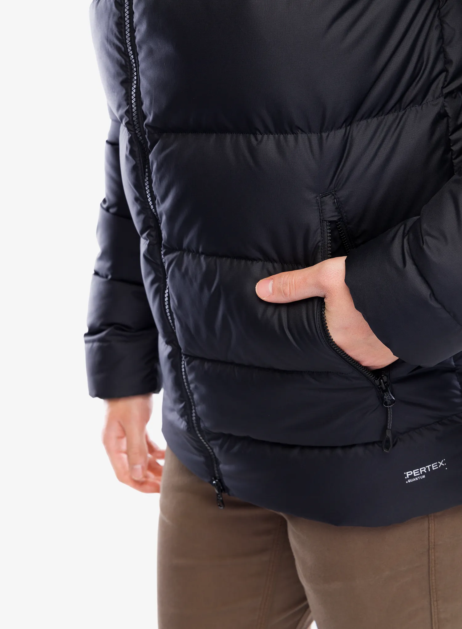 Péřová bunda Mammut Whitehorn IN Jacket - black