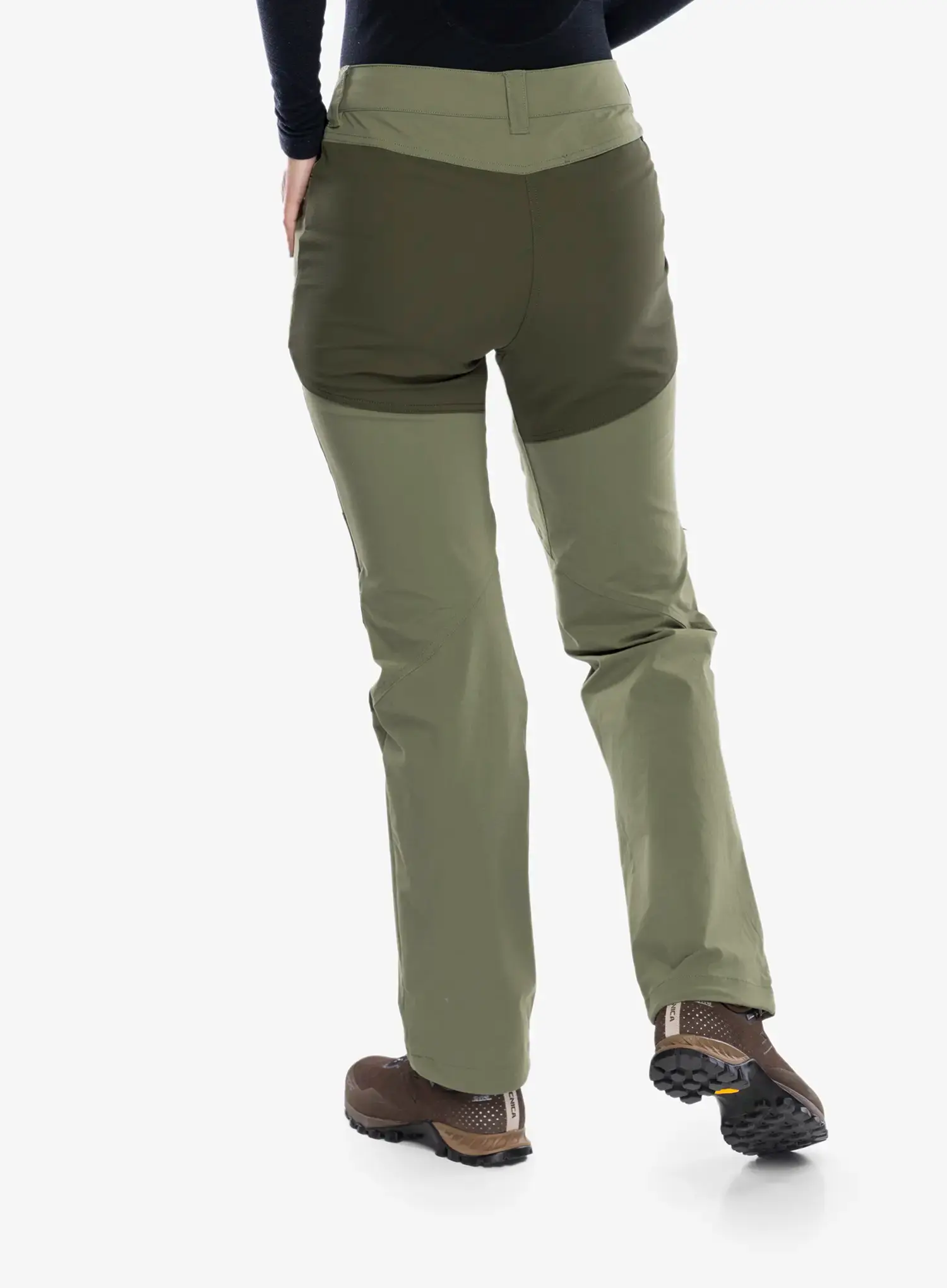 Kalhoty dámské Mammut Zinal Hybrid Pants - marsh/dark marsh