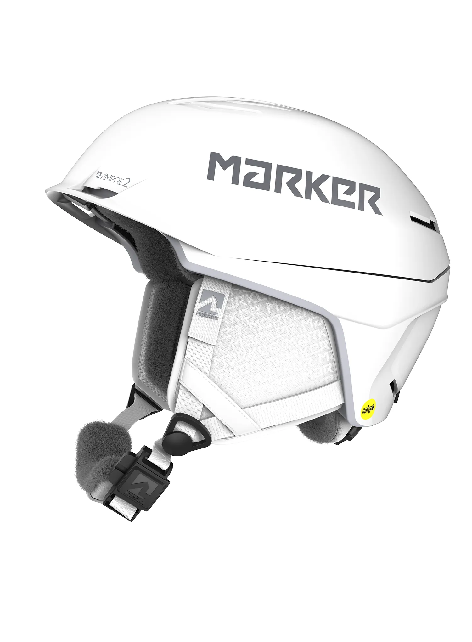 Helma na lyžování Marker Ampire 2 Mips - white/grey
