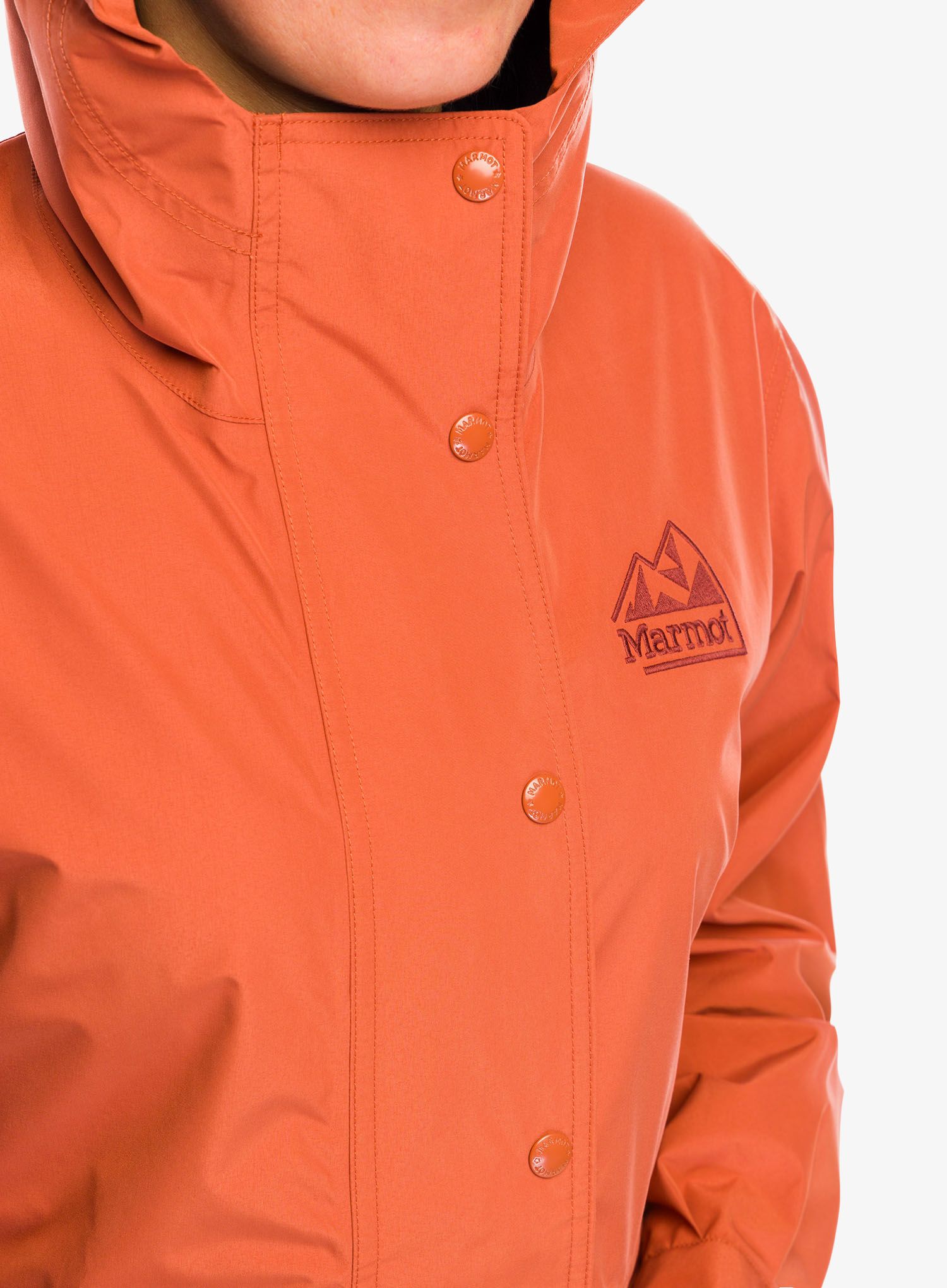 Dámská parka do deště Marmot 78 All Weather Parka - auburn