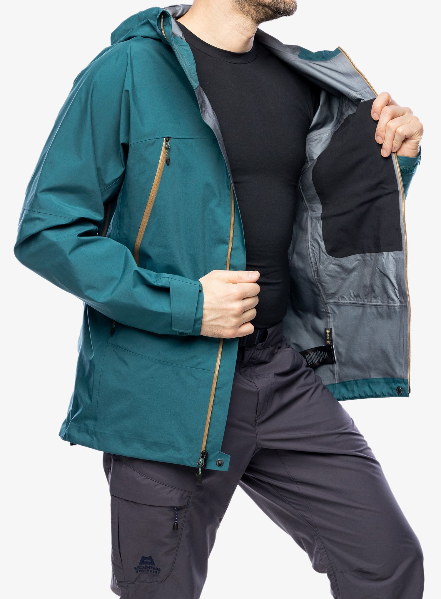 GORE TEX bunda Marmot Alpinist Jacket - dark jungle
