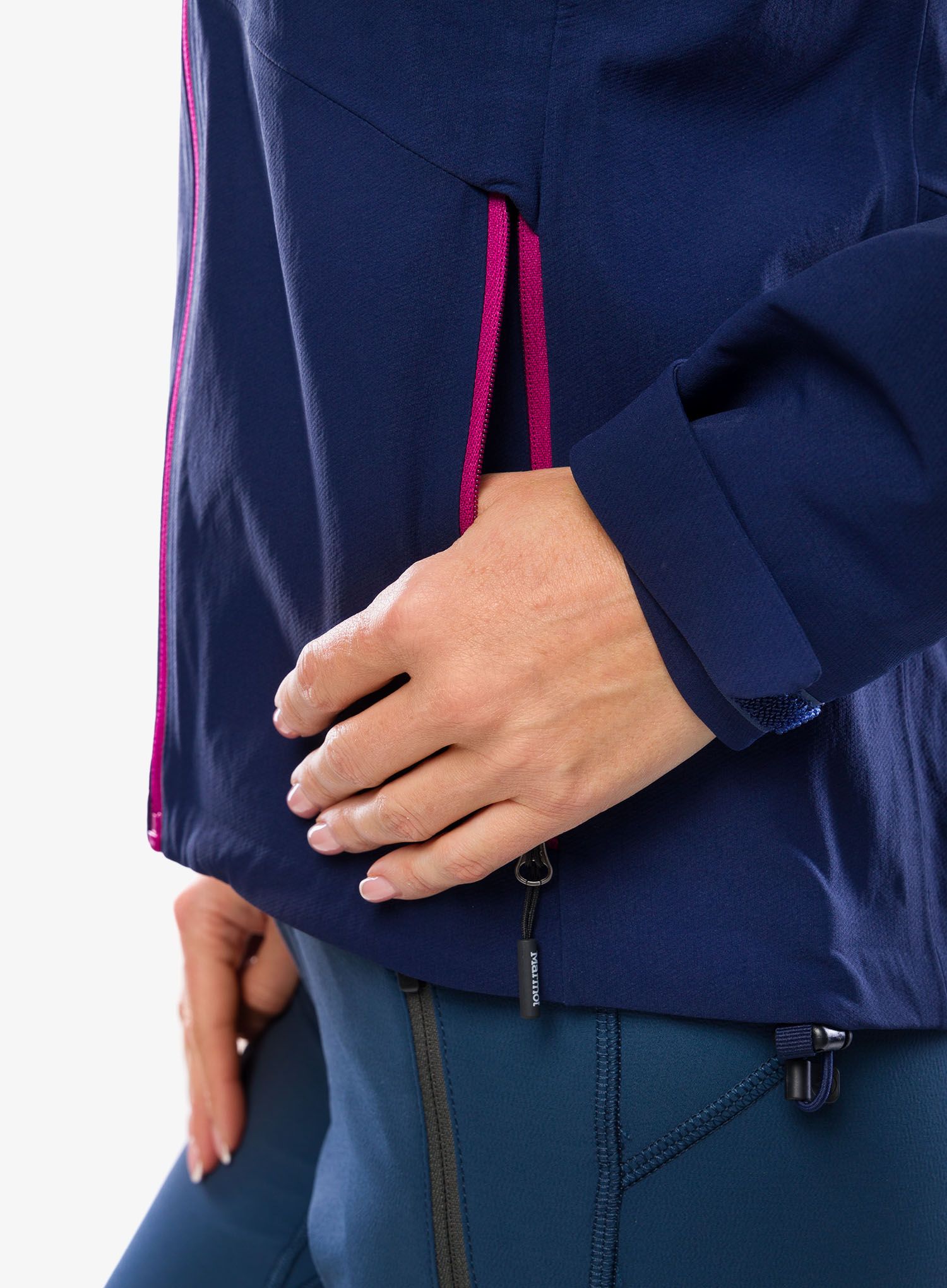 Dámská softshell bunda Marmot Alsek Hoody - arctic navy