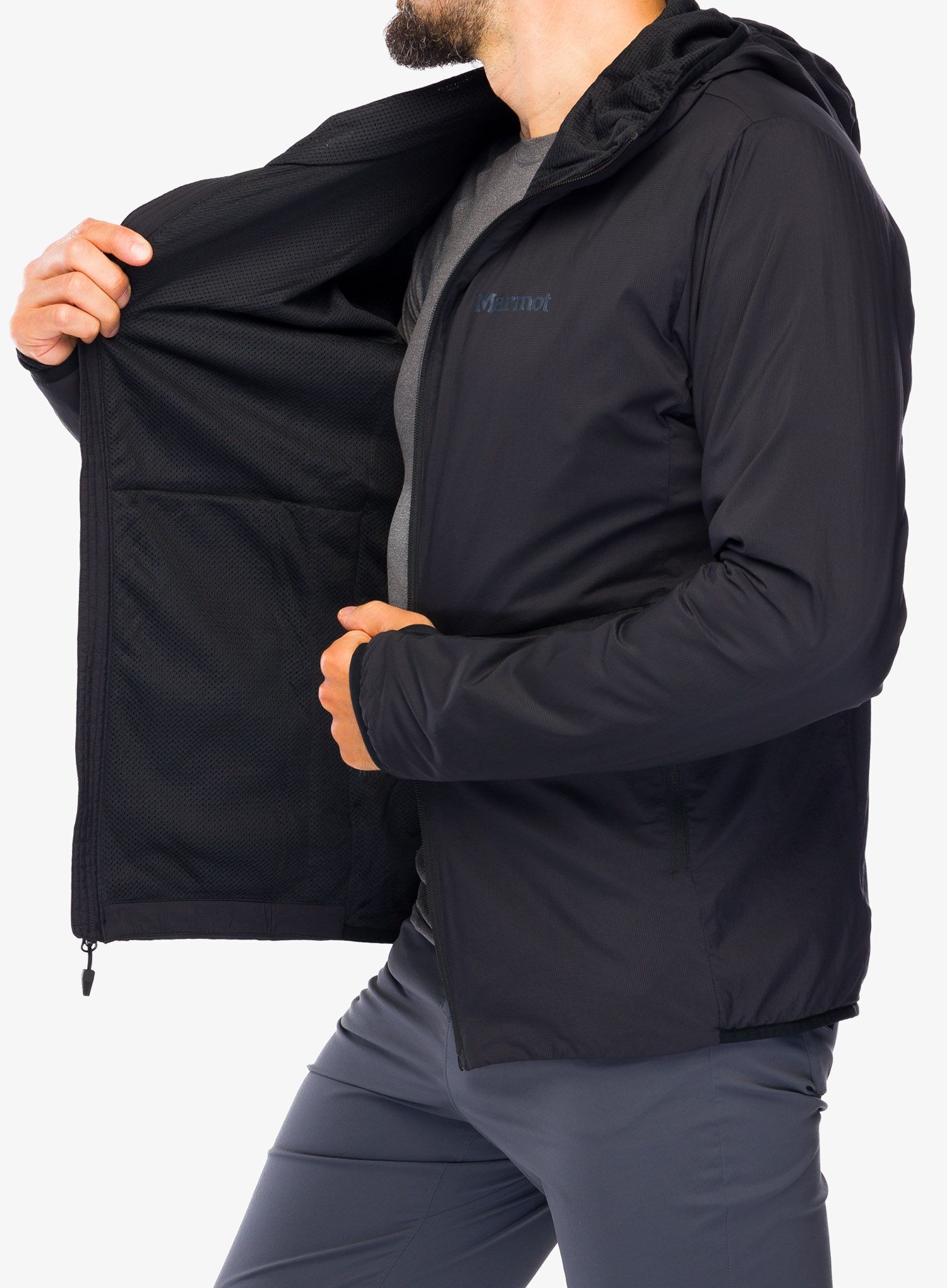Bunda Marmot Alt HB Hoody - black