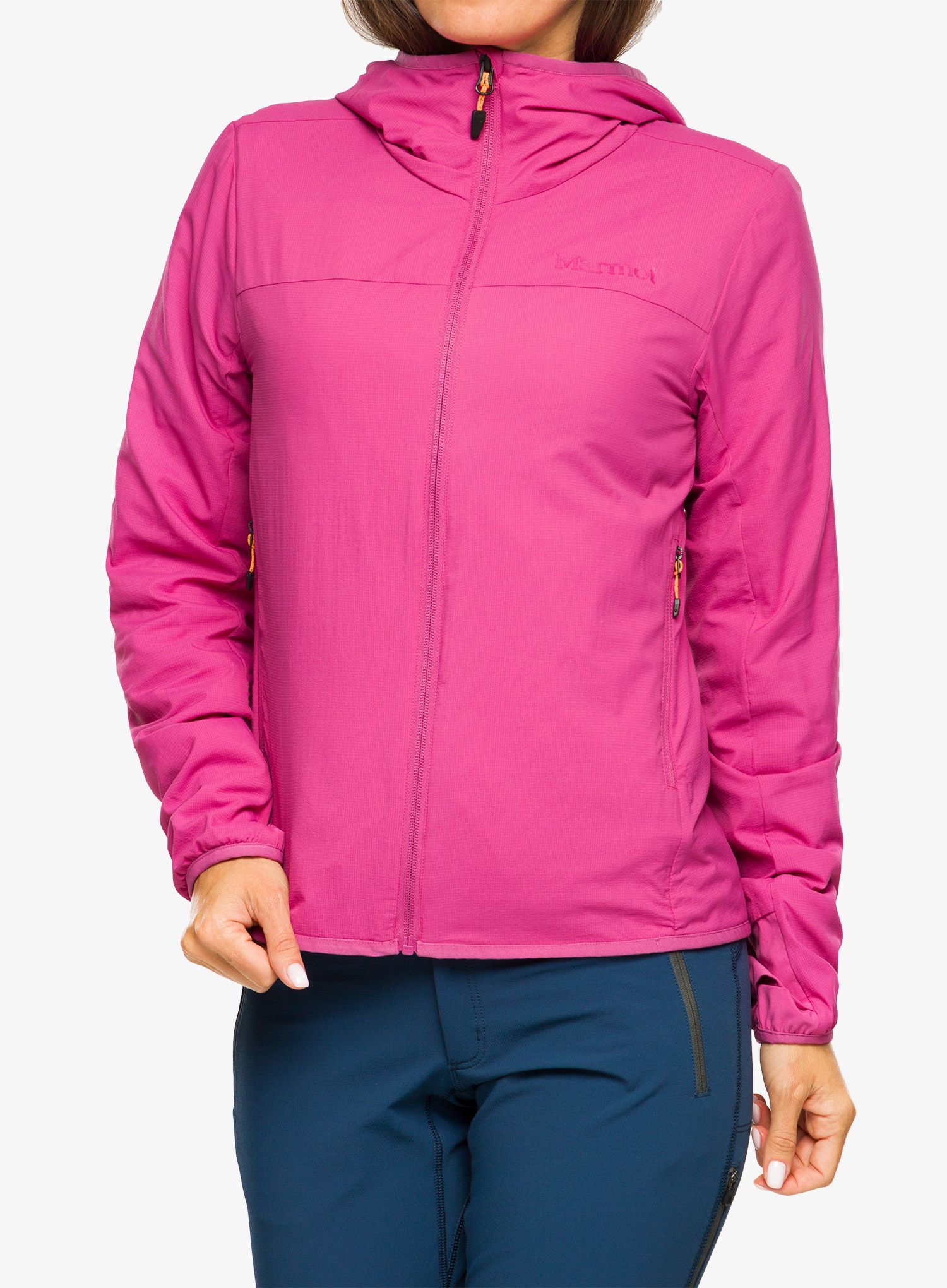 Dámská softshellová bunda Marmot Alt HB Hoody - fuchsia red
