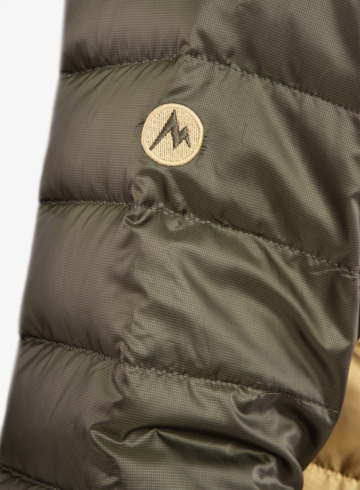 Péřová bunda Marmot Ares Jacket - nori/black