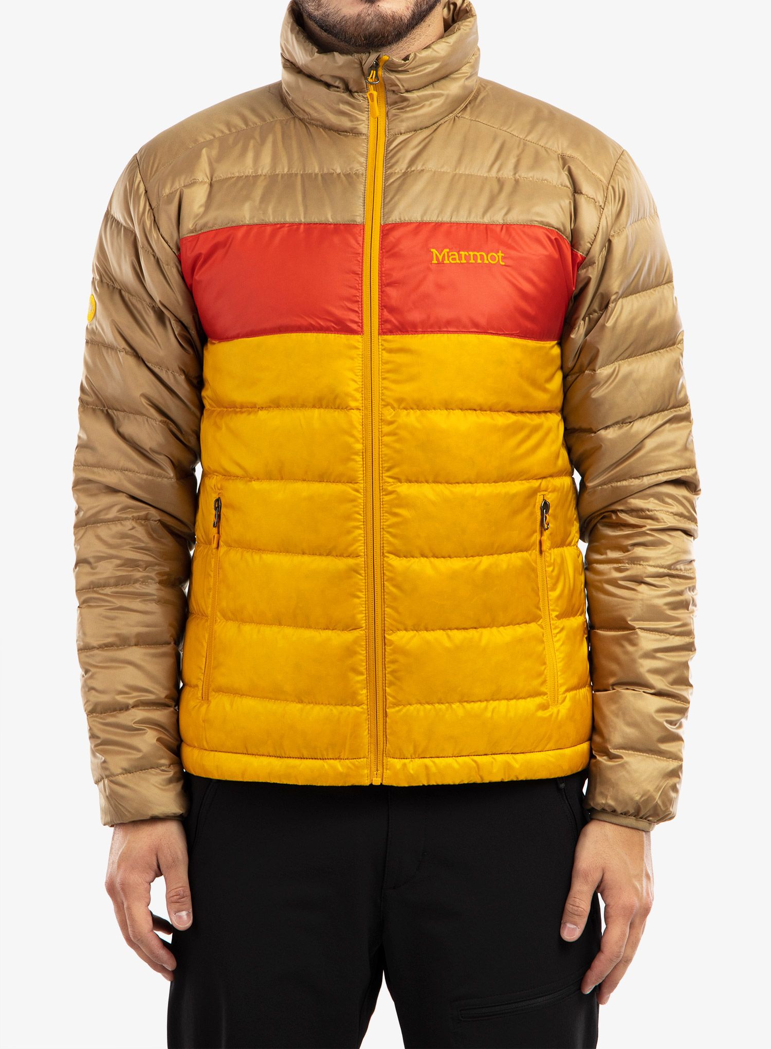 Péřová bunda Marmot Ares Jacket - shetland/cairo