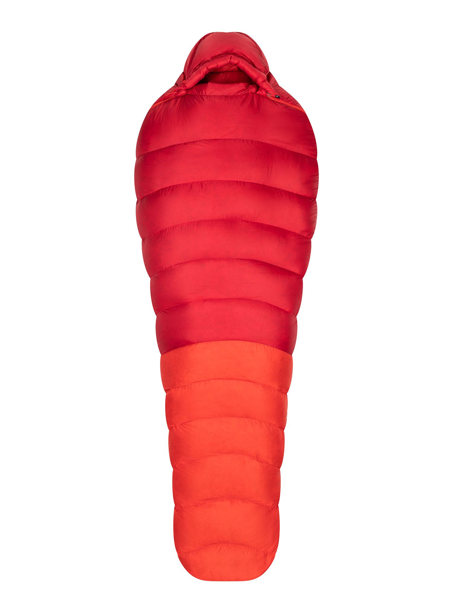 Péřový spacák Marmot Atom Long (198 cm) - team red/victory red