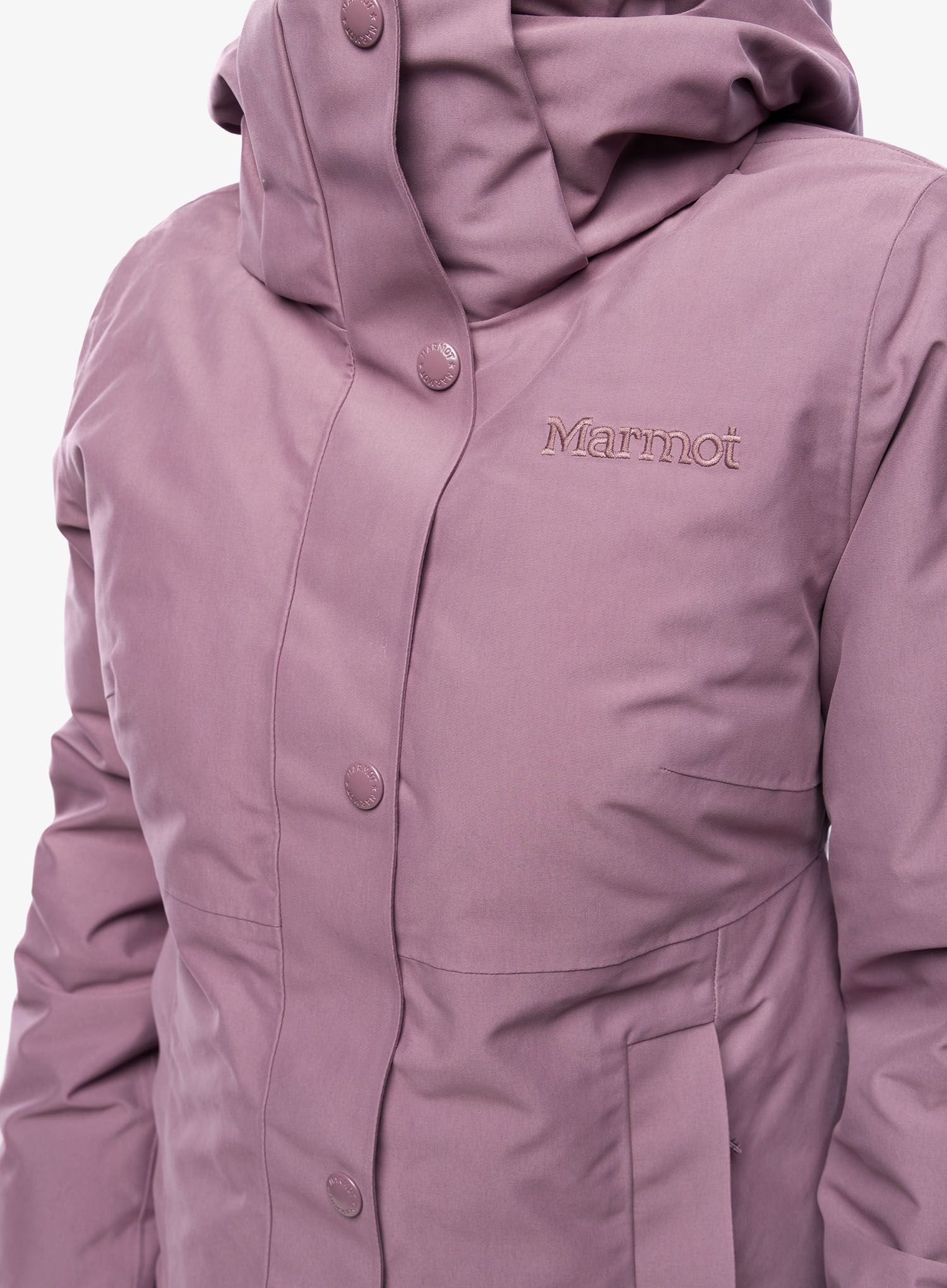 Dámský péřový kabát Marmot Chelsea Coat - hazy purple