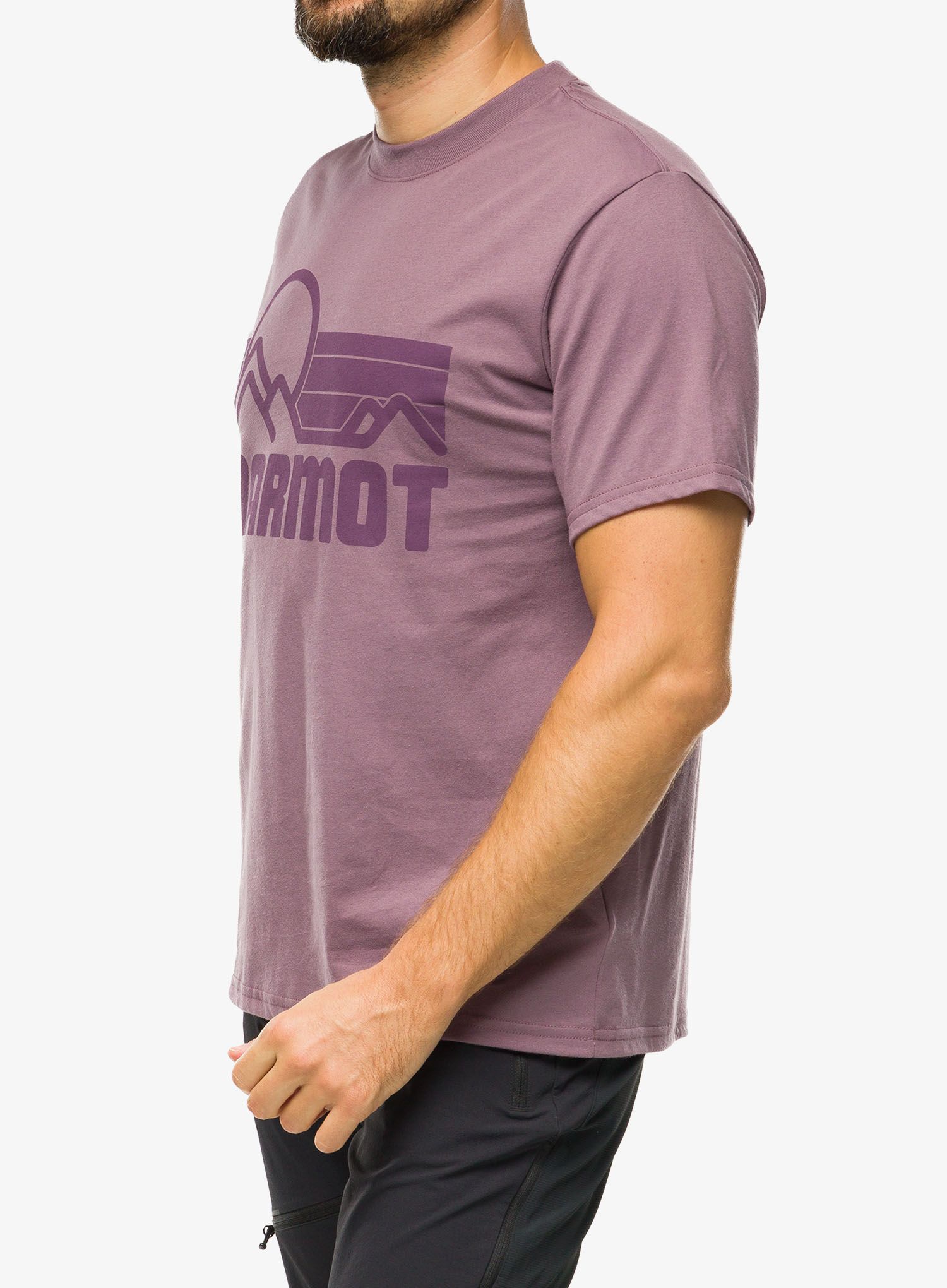 Bavlněné tričko Marmot Coastal Tee SS - hazy purple