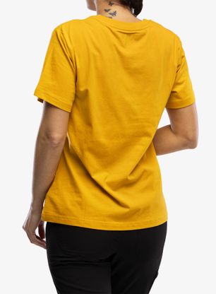 Dámské bavlněné tričko Marmot Coastal Tee S/S - yellow gold