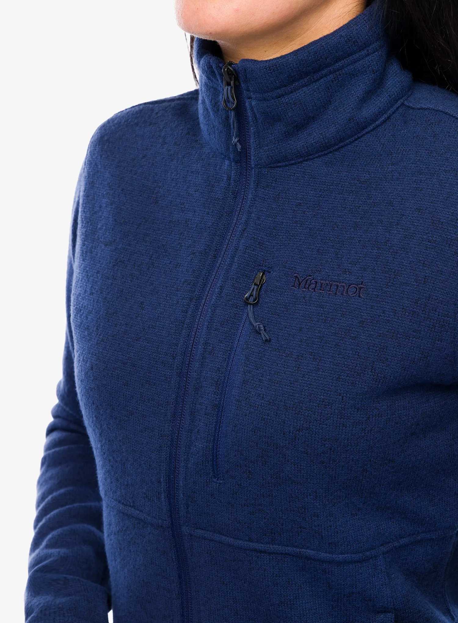 Dámská mikina se zipem Marmot Drop Line Jacket - arctic navy