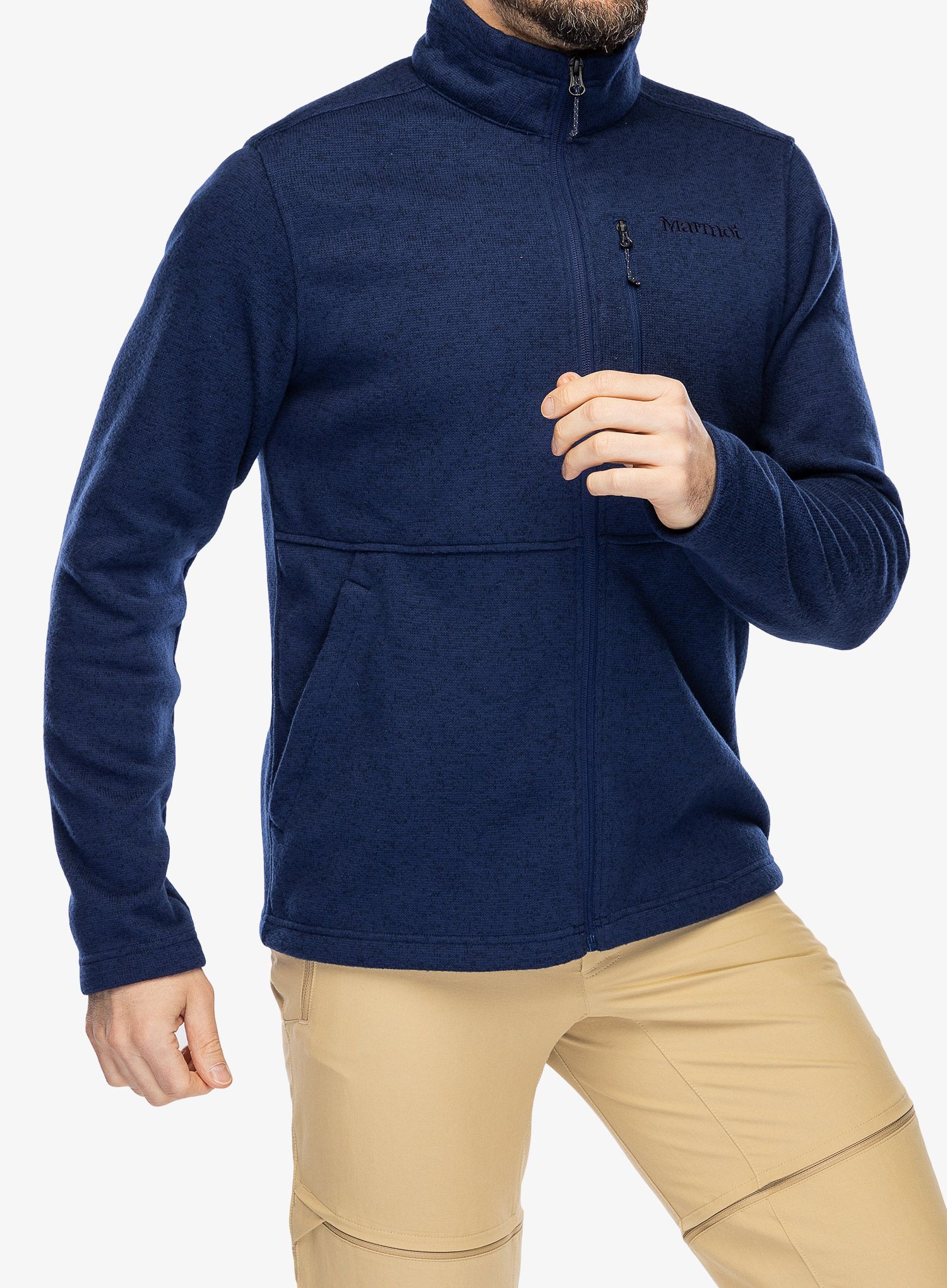 Rozepínací mikina Marmot Drop Line Jacket - arctic navy