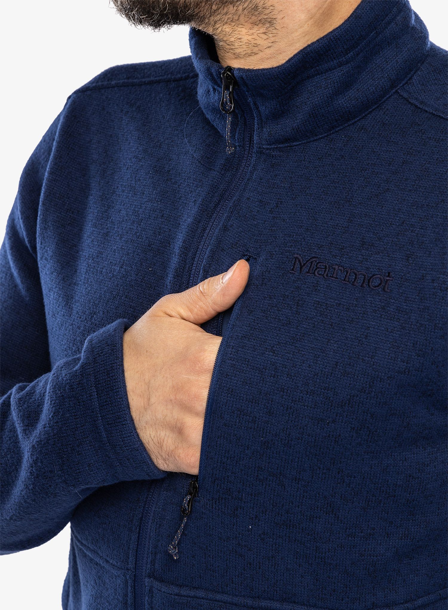 Rozepínací mikina Marmot Drop Line Jacket - arctic navy