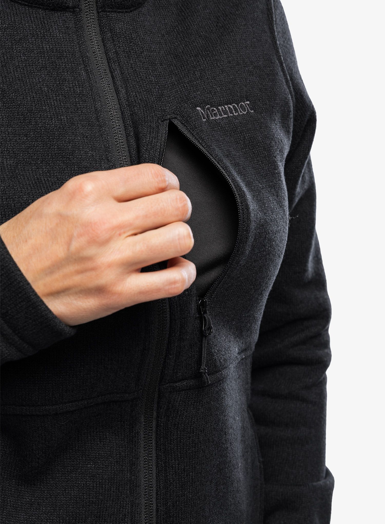 Dámská mikina Marmot Drop Line Jacket - black