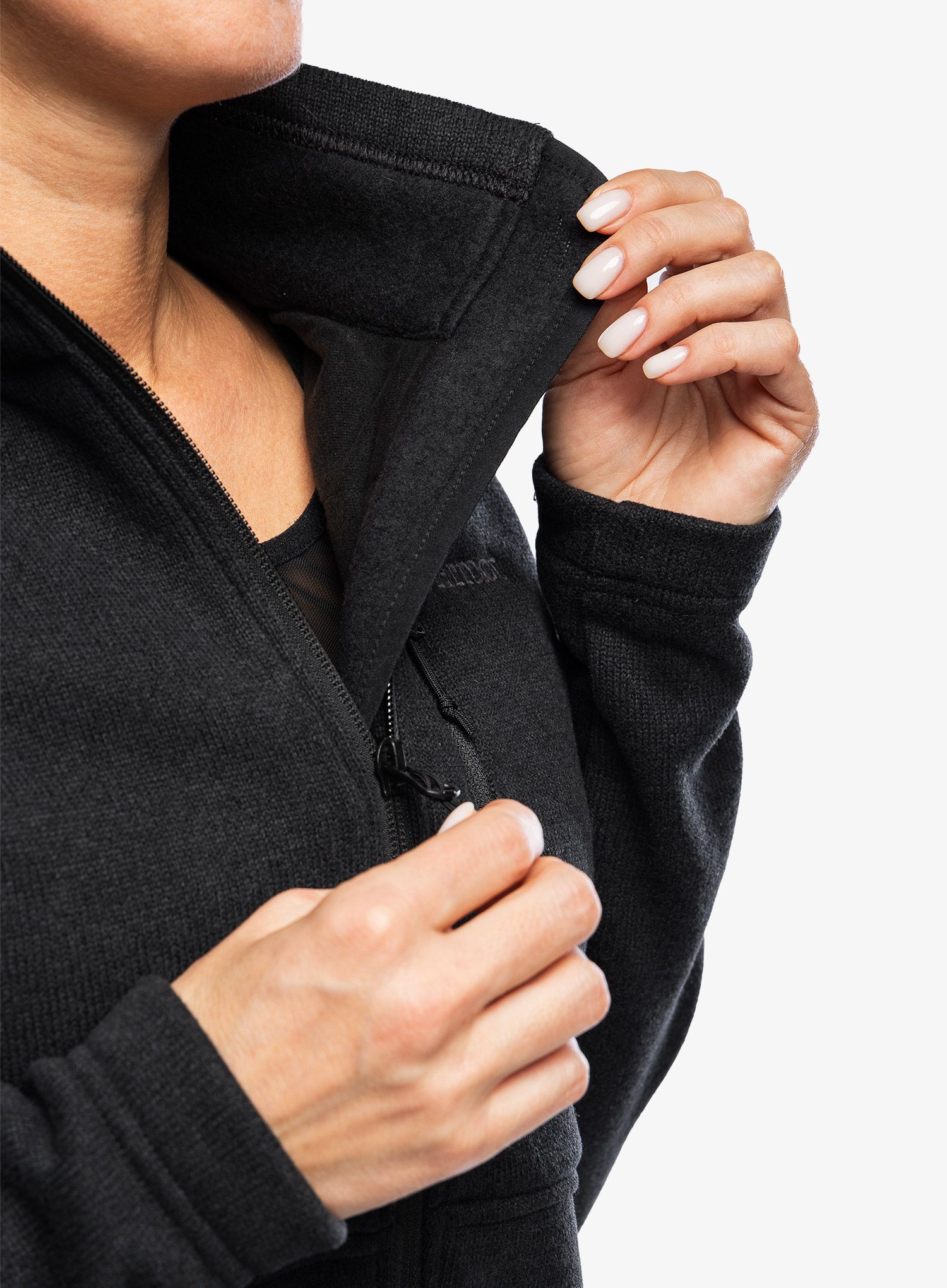 Dámská mikina Marmot Drop Line Jacket - black