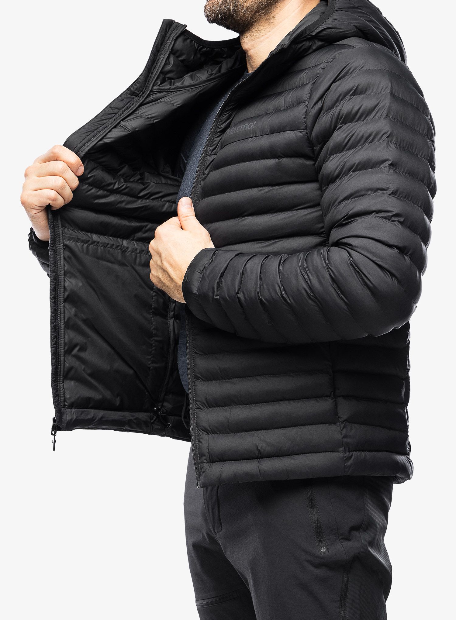 Pánská bunda Marmot Echo Featherless Hoody - black