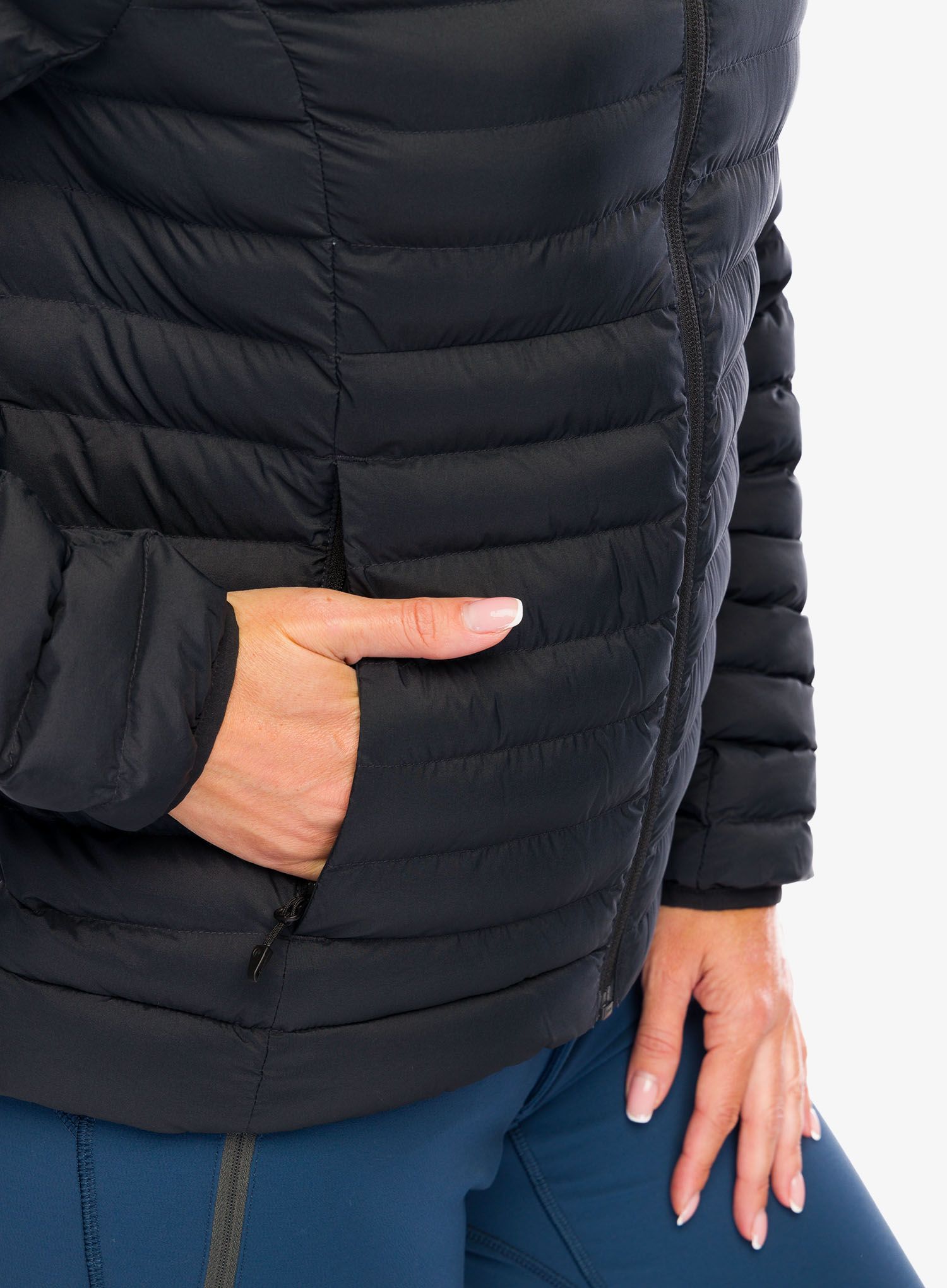 Zateplená bunda dámská Marmot Echo Featherless Hoody - black/black