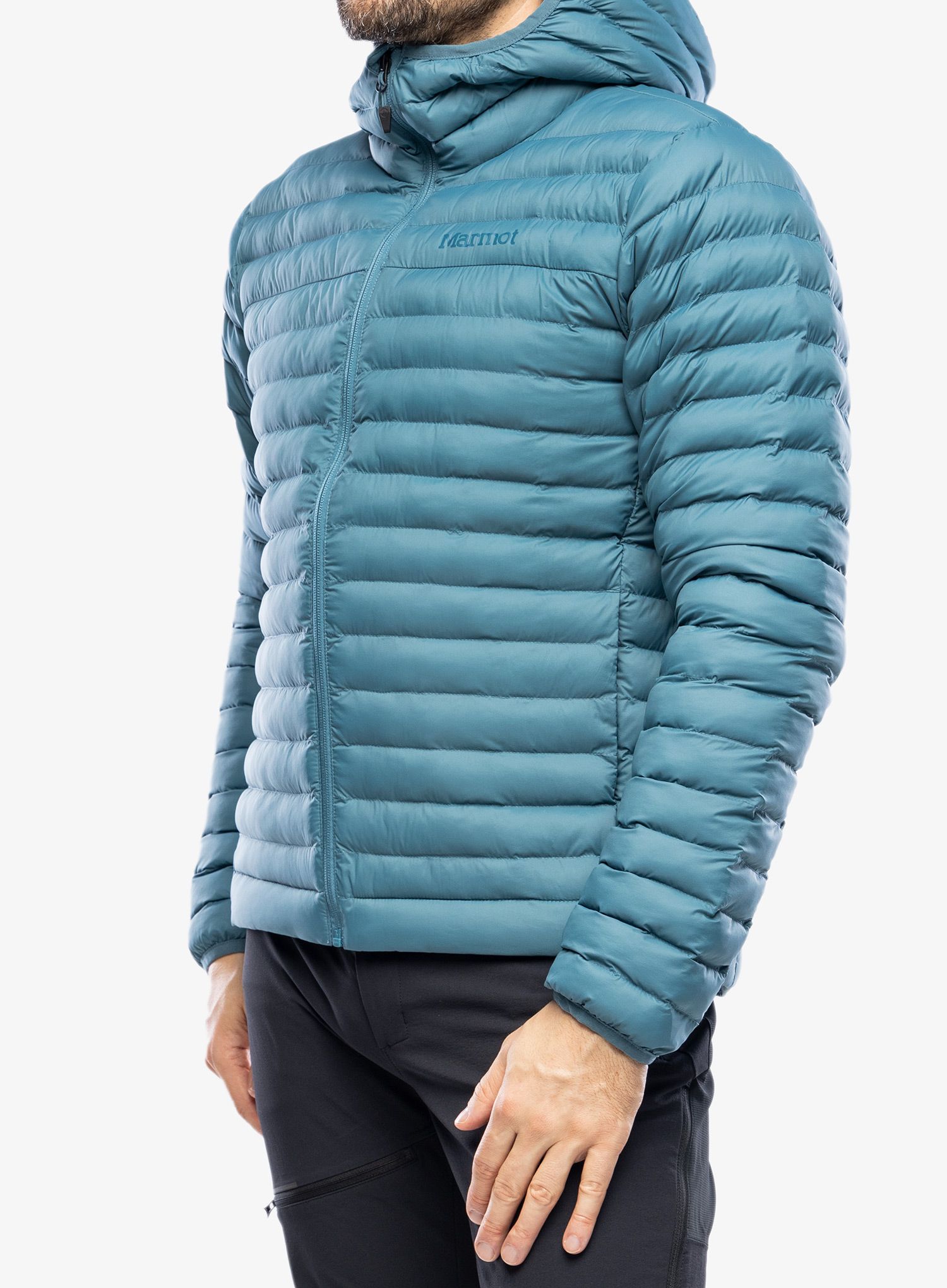 Zateplená bunda Marmot Echo Featherless Hoody - moon river
