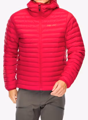 Zateplená bunda Marmot Echo Featherless Hoody - team red