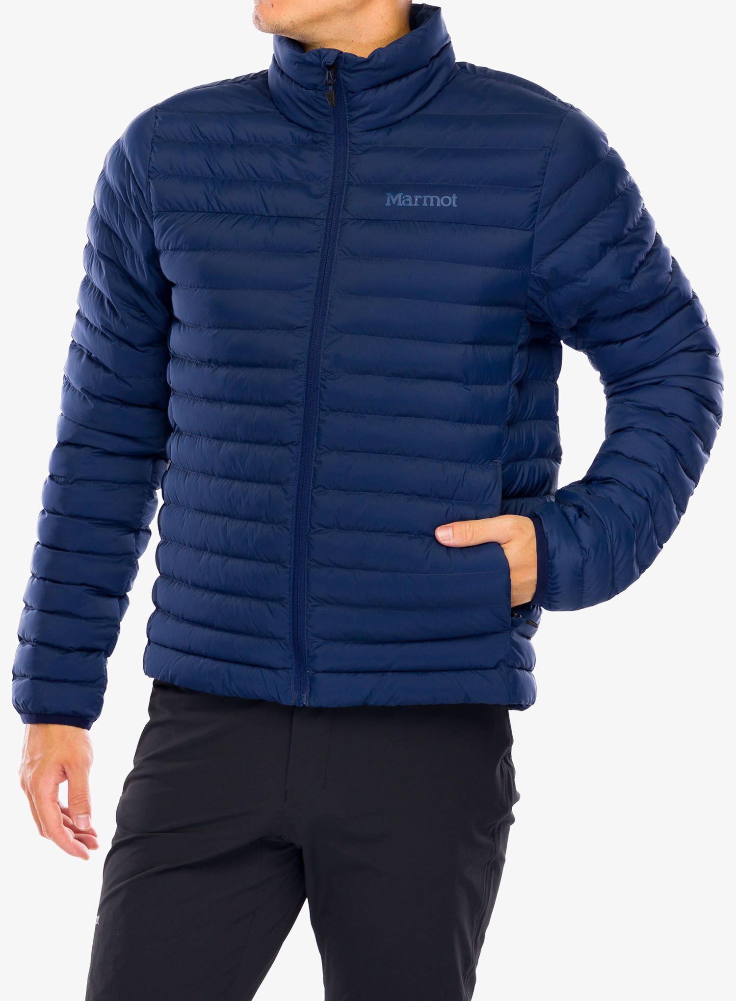Zateplená bunda Marmot Echo Featherless Jacket - arctic navy