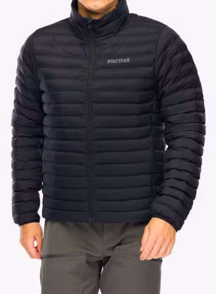 Zateplená bunda Marmot Echo Featherless Jacket - black/black