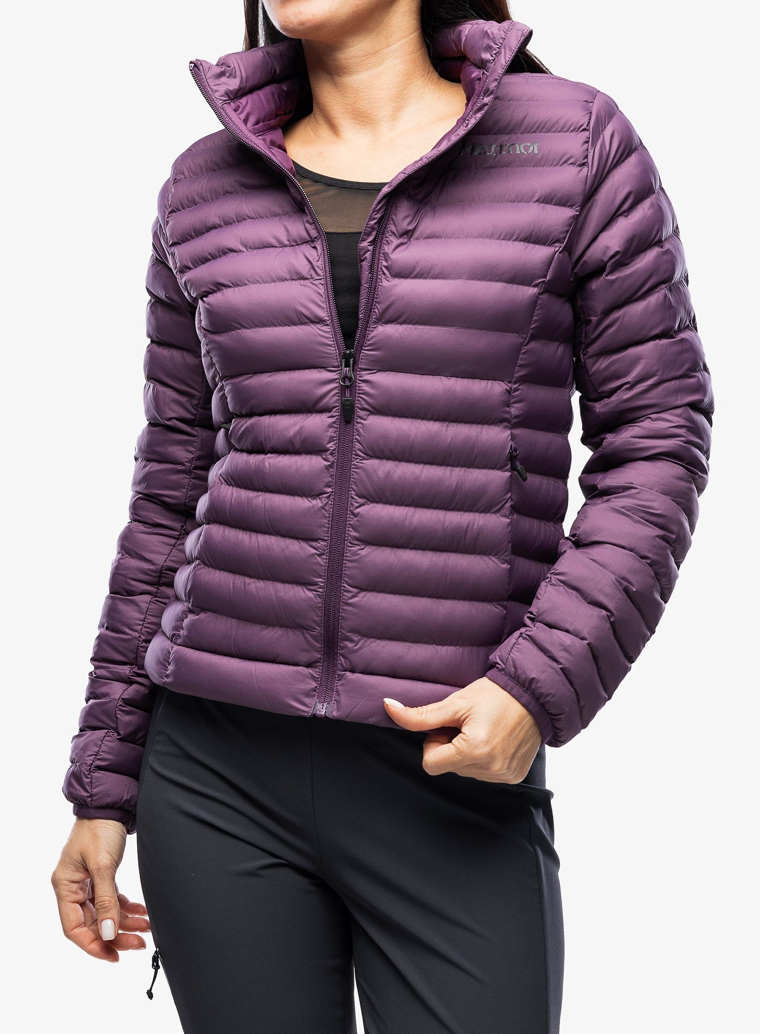 Zateplená bunda dámská Marmot Echo Featherless Jacket - purple fig