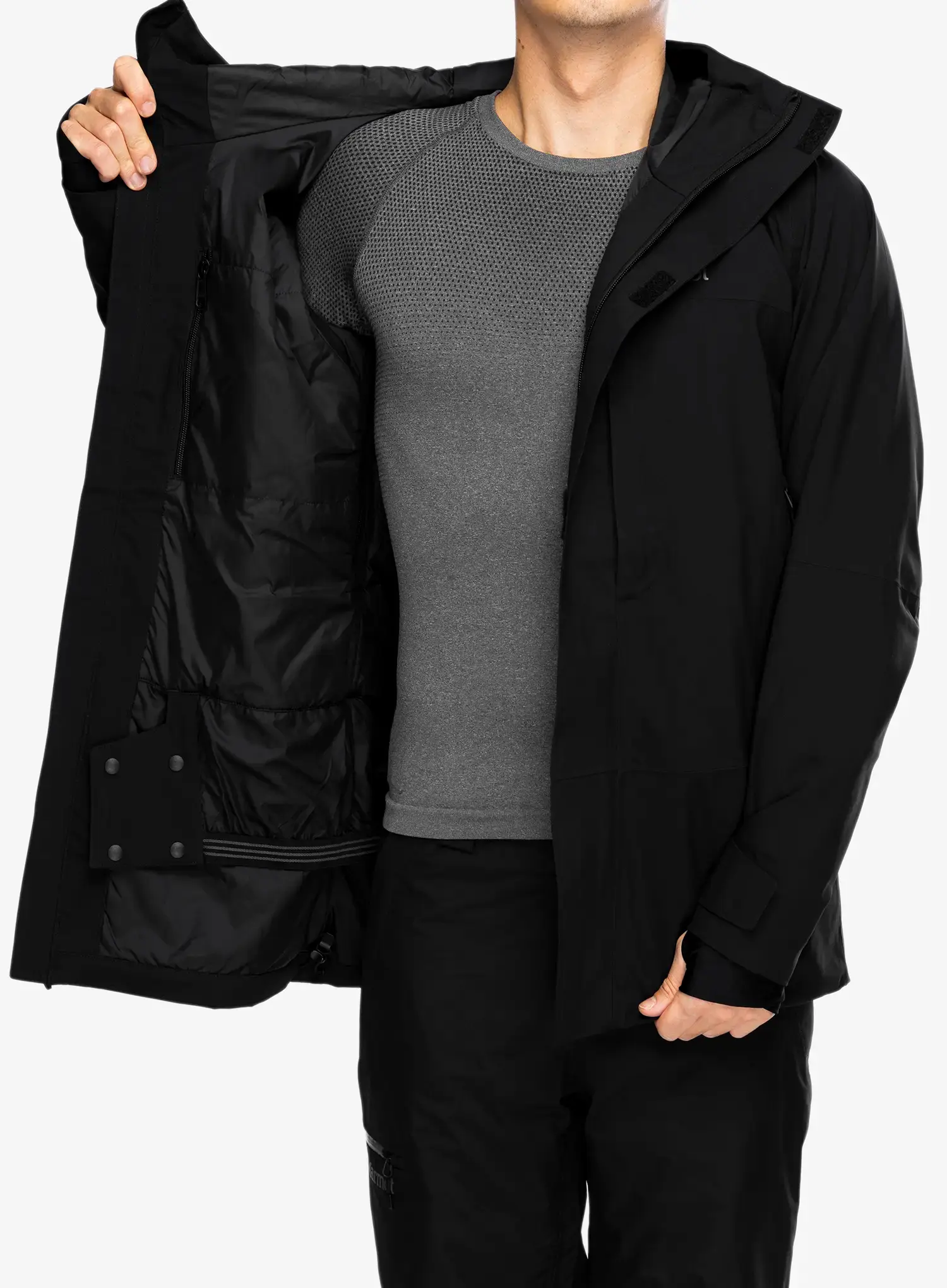 Lyžařská bunda Marmot Elevation Jacket - black/black