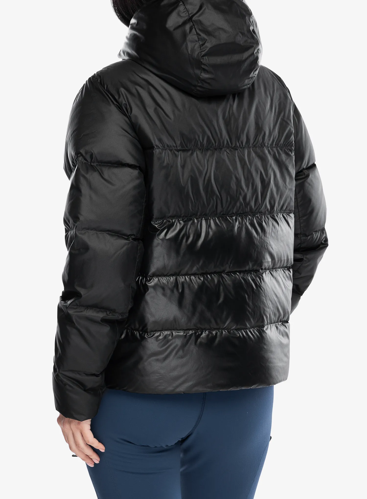 Dámská péřová bunda Marmot Guides Down Hoody - black/black