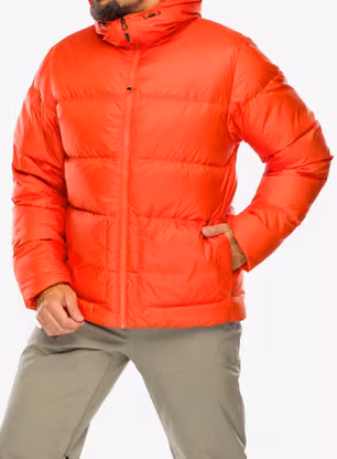 Péřová bunda Marmot Guides Down Hoody - flame