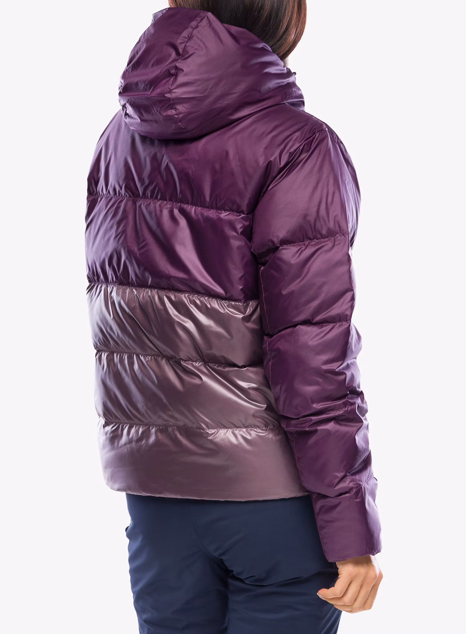Dámská péřová bunda Marmot Guides Down Hoody - purple fig/hazy purple