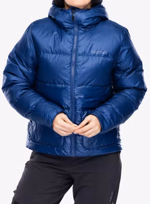 Dámská zimní bunda Marmot Guides Down Hoody - twilight blue