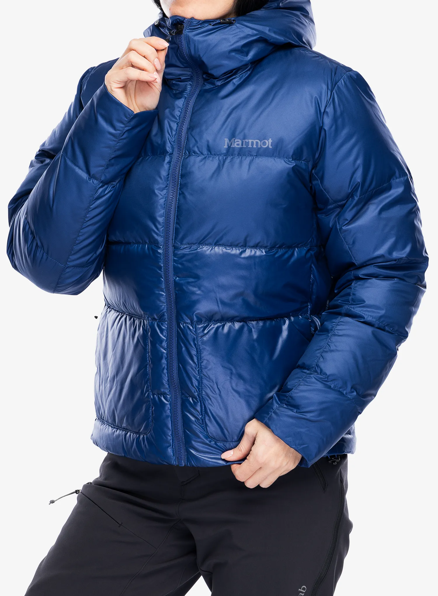 Dámská zimní bunda Marmot Guides Down Hoody - twilight blue