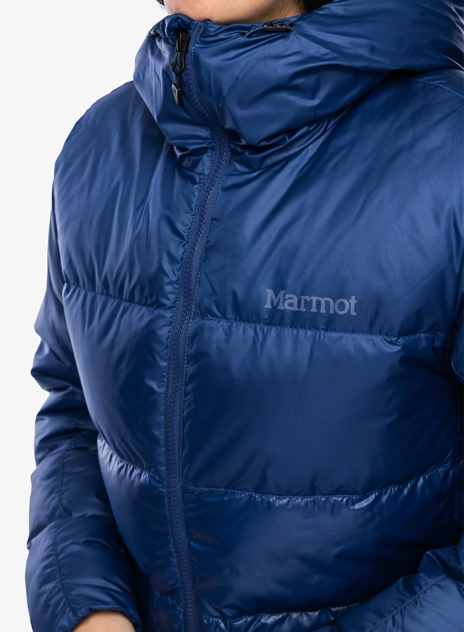Dámská zimní bunda Marmot Guides Down Hoody - twilight blue